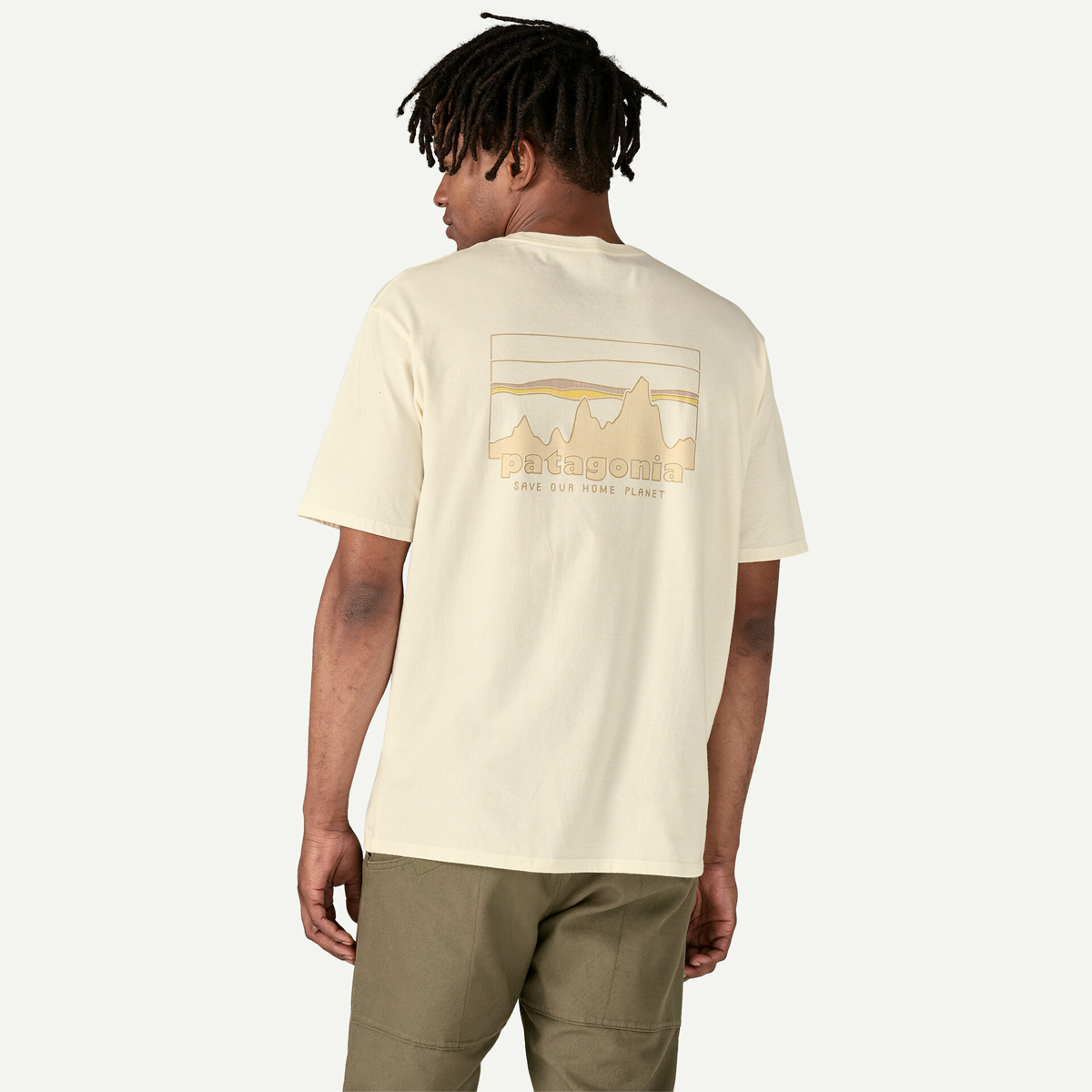 Patagonia T-Shirt '73 Skyline Organic Birch White - 3 Patagonia T-Shirt '73 Skyline Organic Birch White - 3