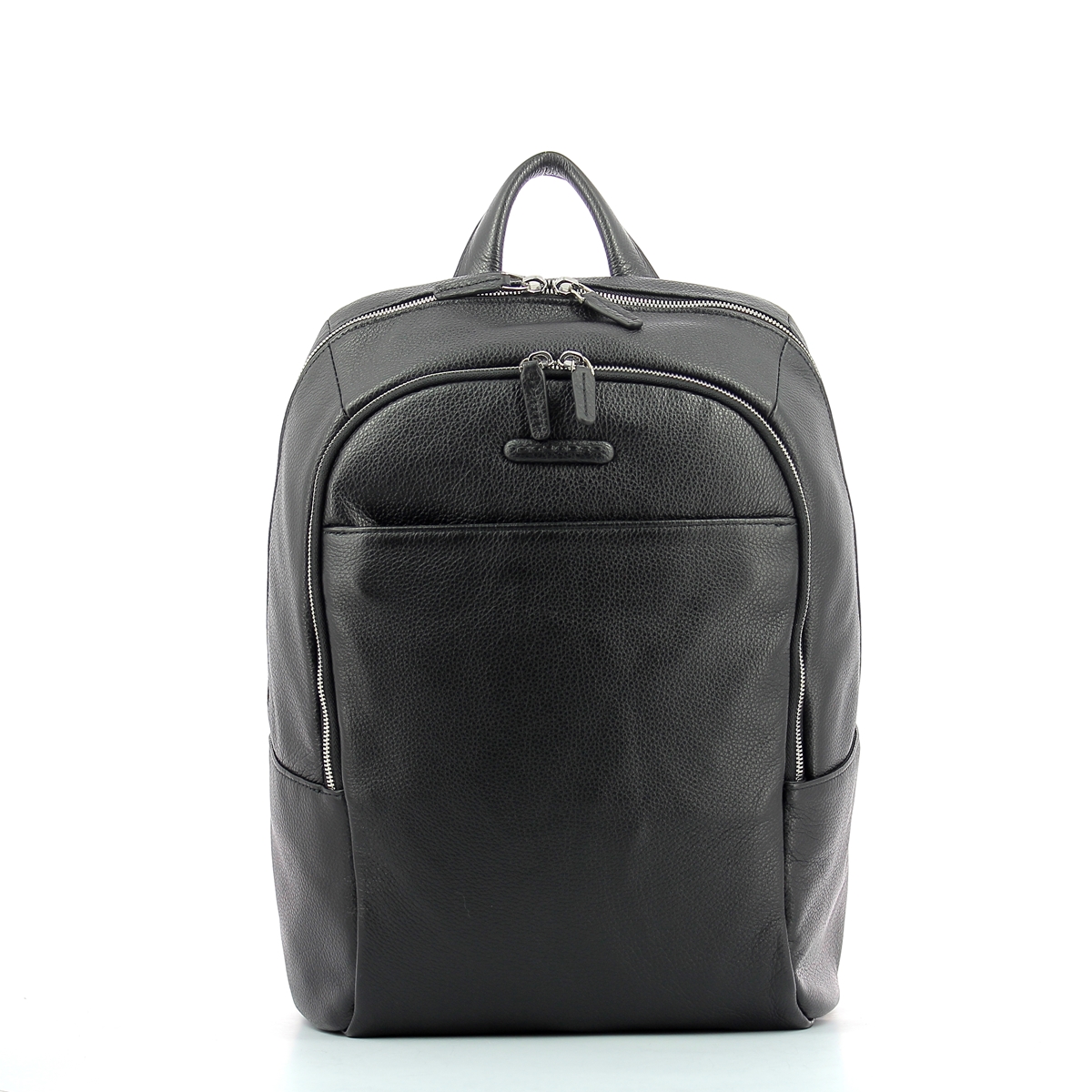 Leather Computer Backpack Modus 14.0-NERO-UN Leather Computer Backpack Modus 14.0-NERO-UN