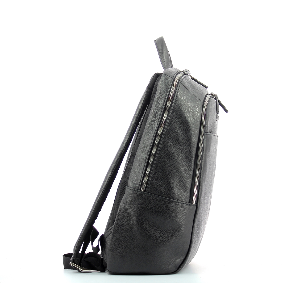 Leather Computer Backpack Modus 14.0-NERO-UN Leather Computer Backpack Modus 14.0-NERO-UN