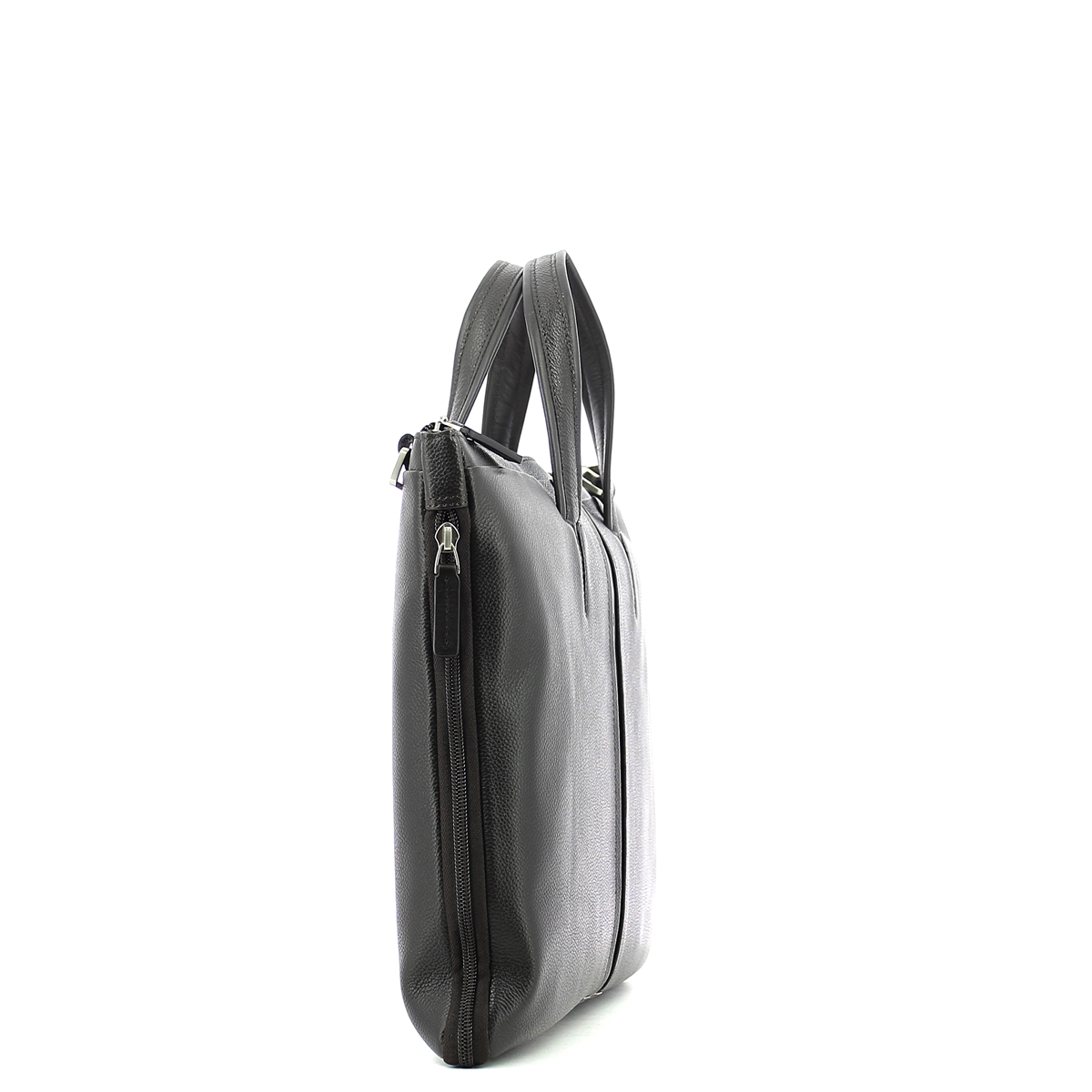 Expandable slim briefcase-MARRONE-UN Expandable slim briefcase-MARRONE-UN
