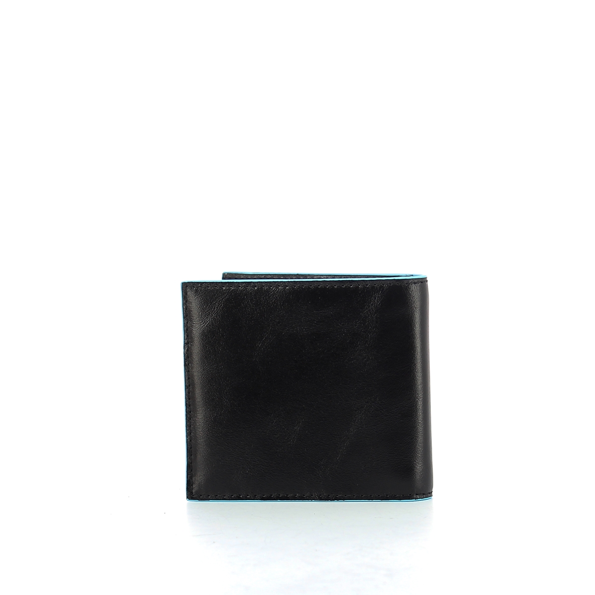 Men wallet w. money clip Blue Square-NERO-UN Men wallet w. money clip Blue Square-NERO-UN
