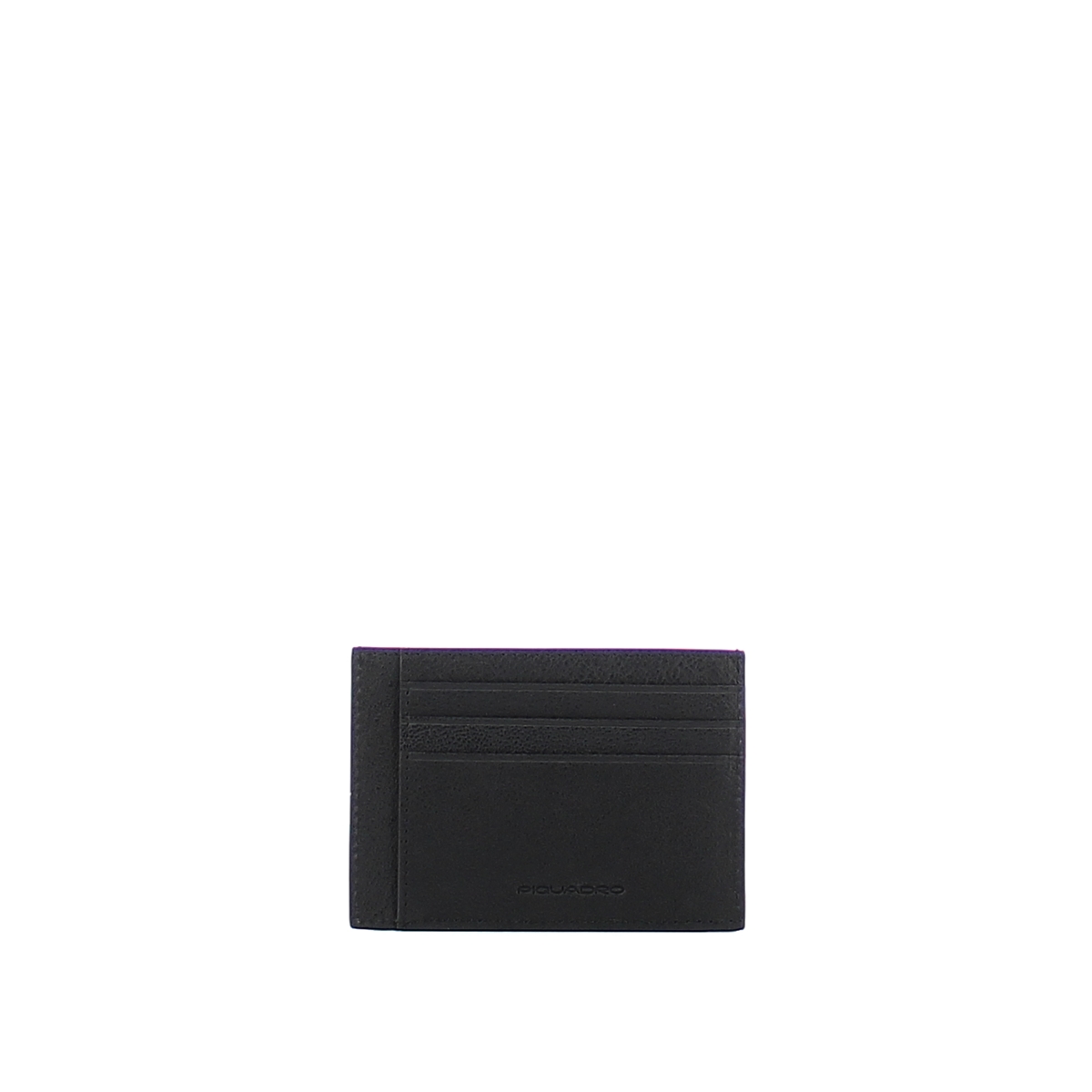 Pocket credit card pouch Black Square-NERO-UN Pocket credit card pouch Black Square-NERO-UN