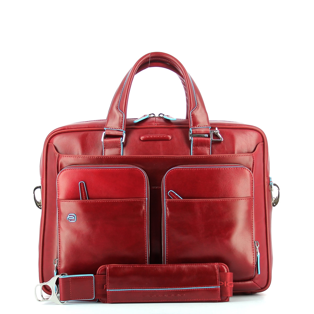 Slim Briefcase Blue Square 14.0-ROSSO-UN Slim Briefcase Blue Square 14.0-ROSSO-UN