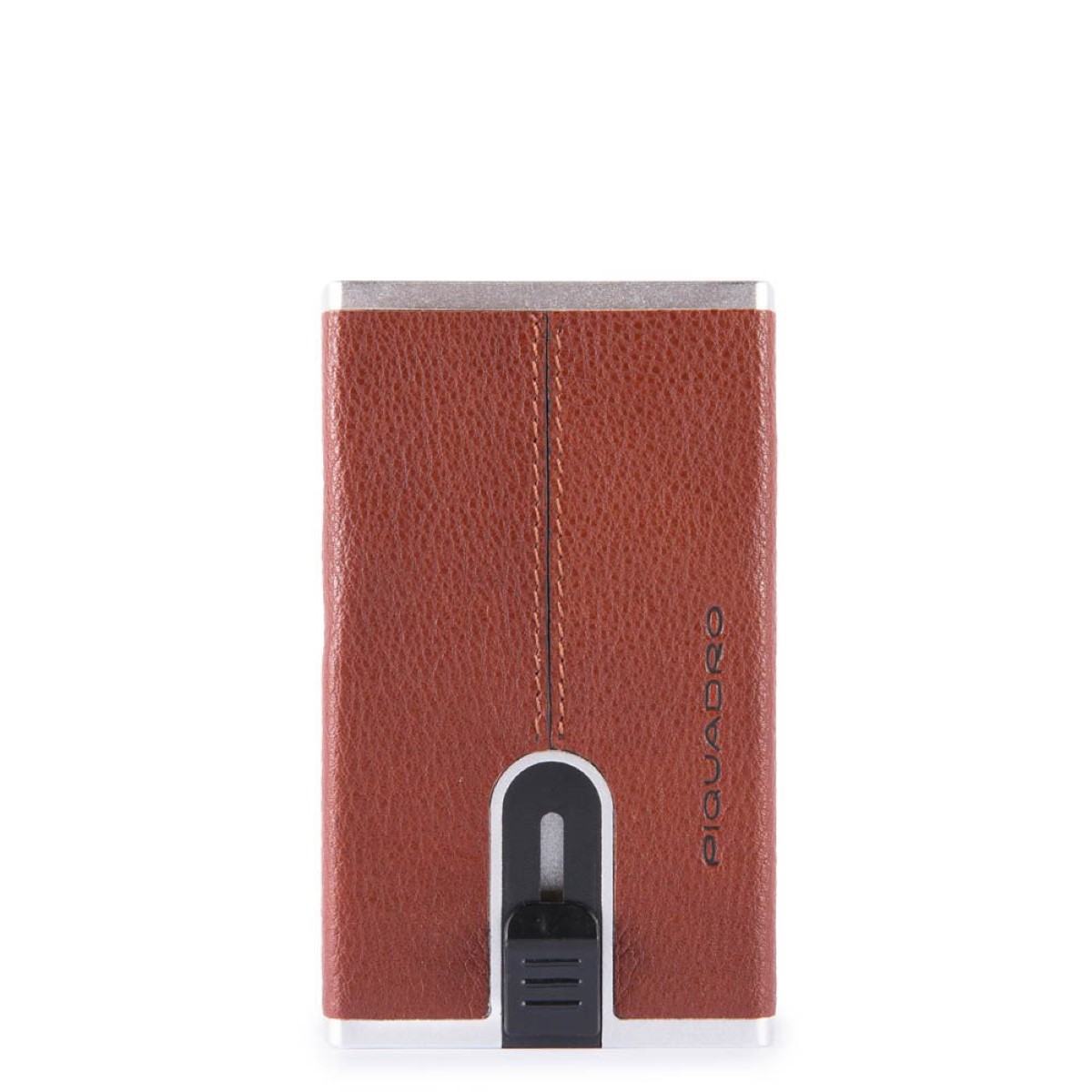 Piquadro Porta carte di credito con Sliding System Black Square - 1 Piquadro Porta carte di credito con Sliding System Black Square - 1