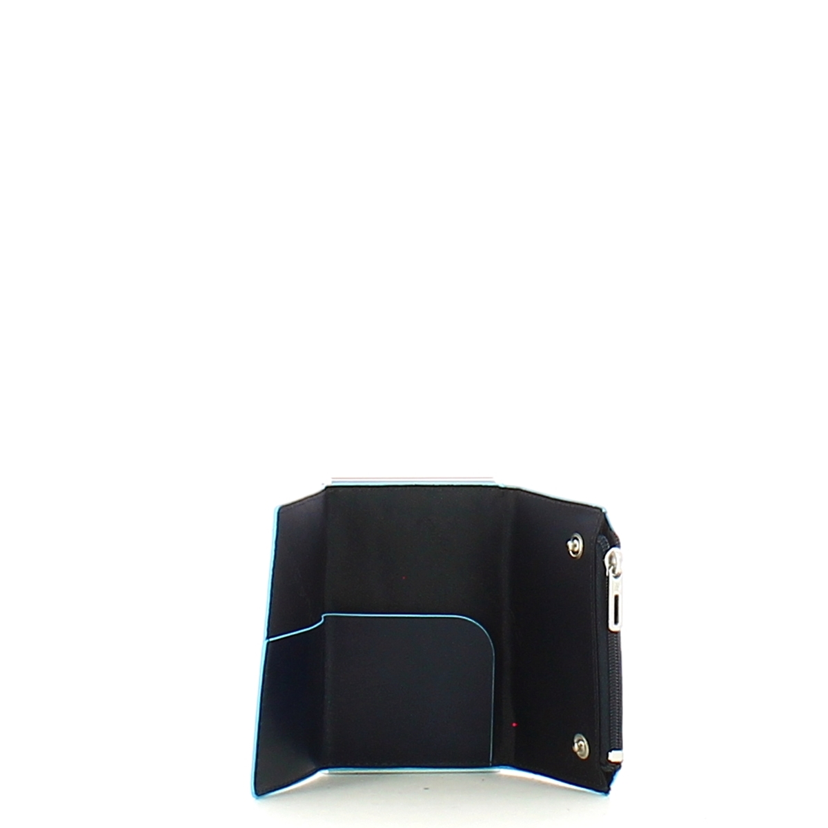 Piquadro Porta carte di credito con Sliding System con portamonete e banconote RFID Blue Square - 3 Piquadro Porta carte di credito con Sliding System con portamonete e banconote RFID Blue Square - 3