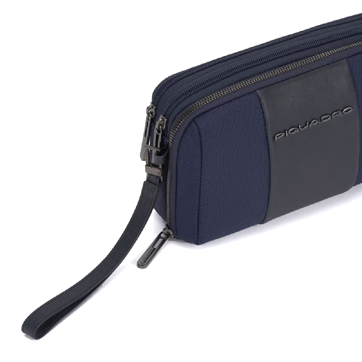 Piquadro Pochette a due scomparti in tessuto riciclato Brief 2 - 4 Piquadro Pochette a due scomparti in tessuto riciclato Brief 2 - 4