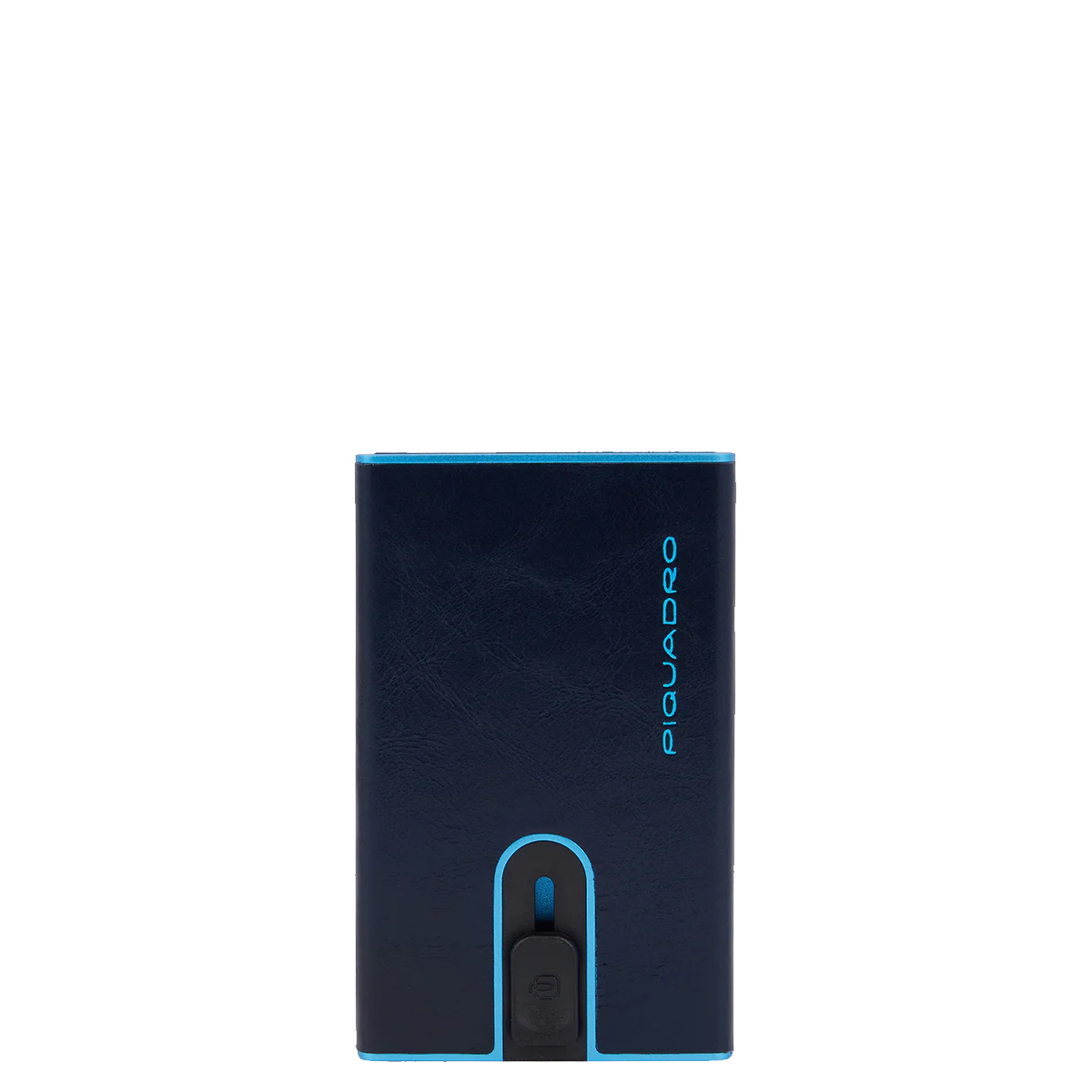 Piquadro Porta carte di credito con Sliding System RFID Blue Square - 1 Piquadro Porta carte di credito con Sliding System RFID Blue Square - 1