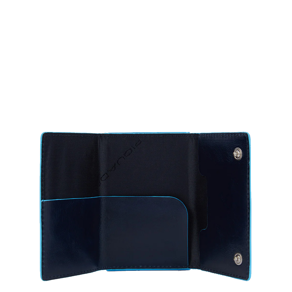 Piquadro Porta carte di credito con Sliding System RFID Blue Square - 3 Piquadro Porta carte di credito con Sliding System RFID Blue Square - 3