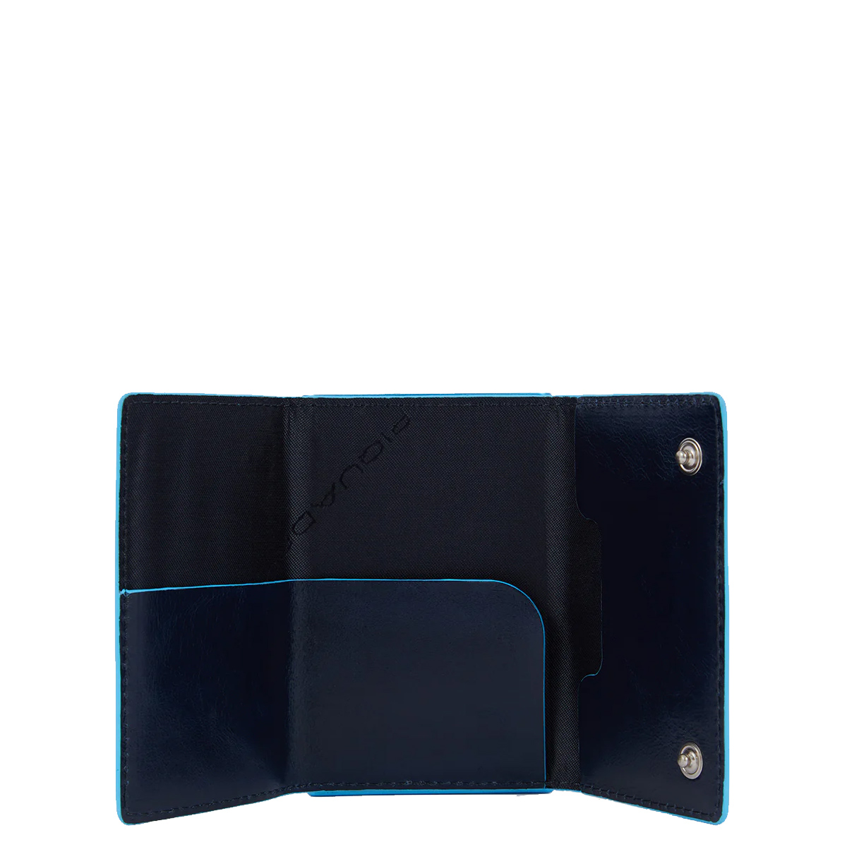 Piquadro Porta carte di credito con Sliding System con portamonete e banconote RFID Blue Square - 3 Piquadro Porta carte di credito con Sliding System con portamonete e banconote RFID Blue Square - 3