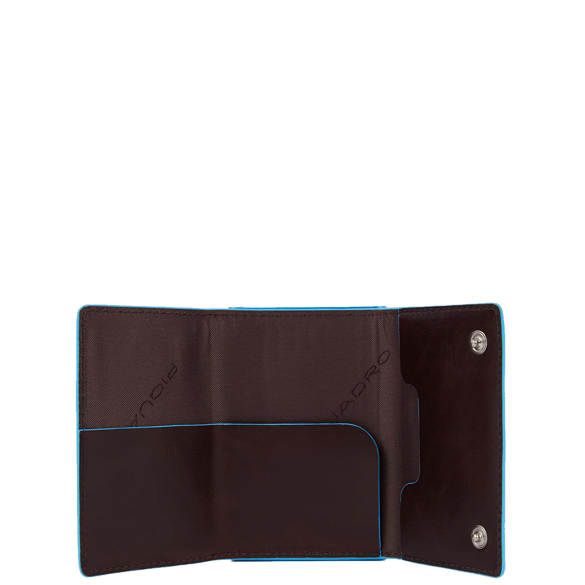 Piquadro Porta carte di credito con Sliding System con portamonete e banconote RFID Blue Square - 3 Piquadro Porta carte di credito con Sliding System con portamonete e banconote RFID Blue Square - 3