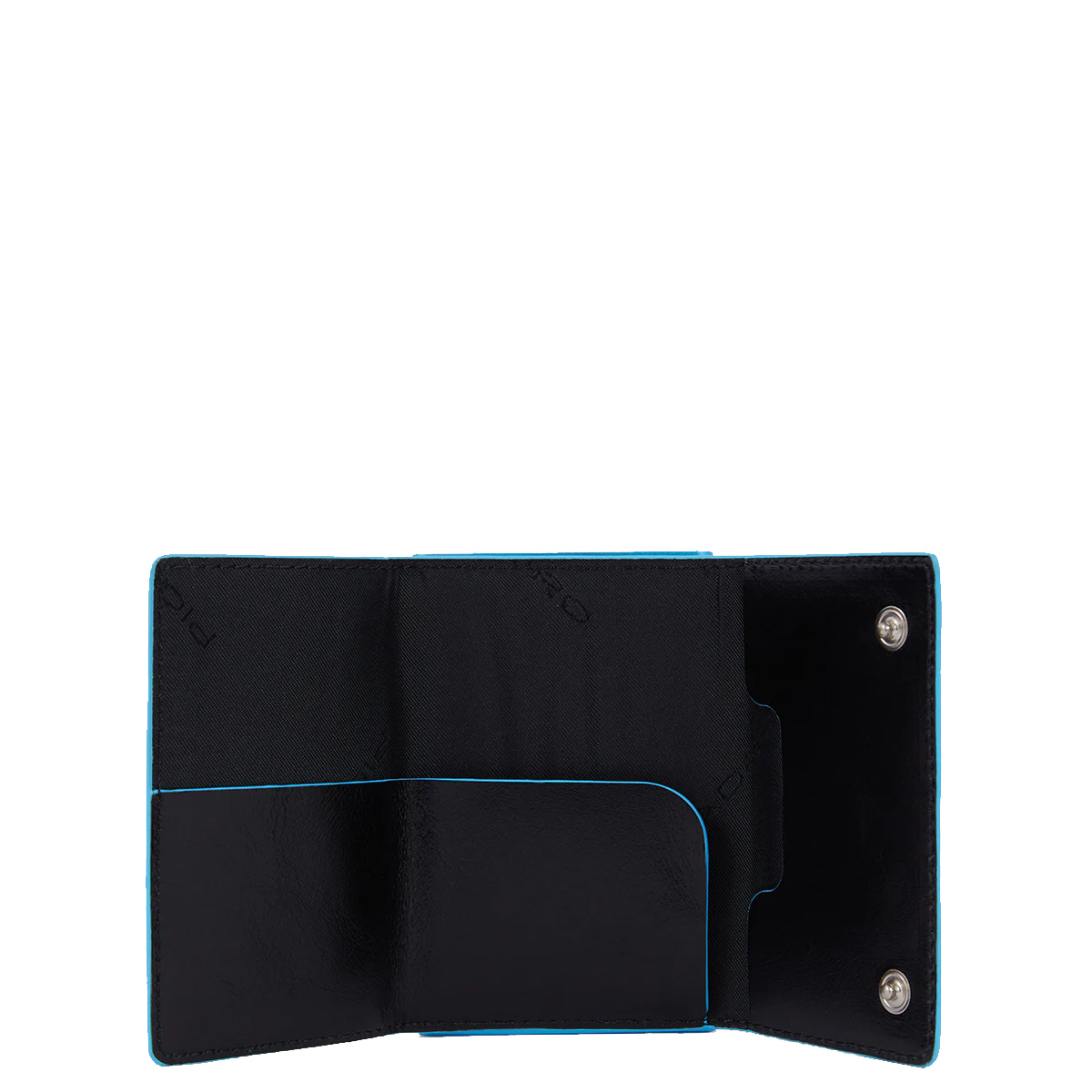 Piquadro Porta carte di credito con Sliding System con portamonete e banconote RFID Blue Square - 3 Piquadro Porta carte di credito con Sliding System con portamonete e banconote RFID Blue Square - 3