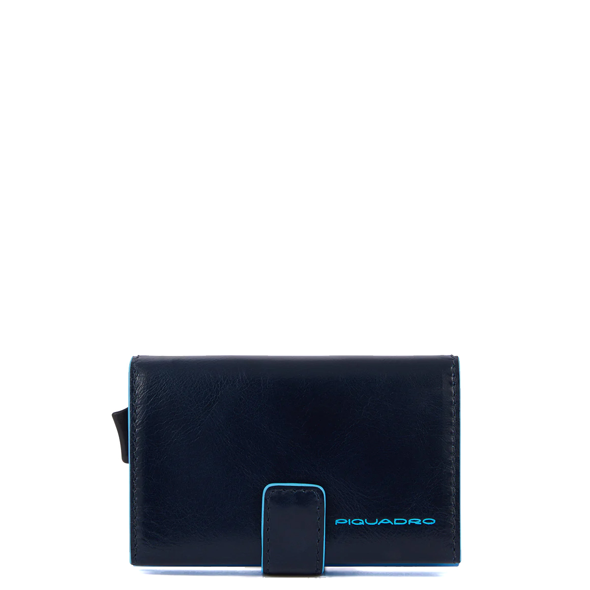 Piquadro Porta carte di credito con Sliding System RFID Blue Square - 1 Piquadro Porta carte di credito con Sliding System RFID Blue Square - 1