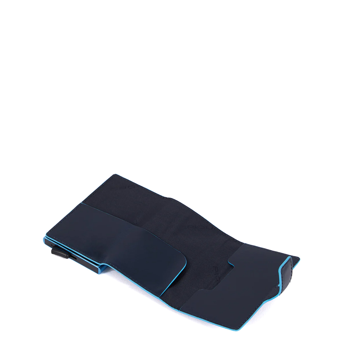 Piquadro Porta carte di credito con Sliding System RFID Blue Square - 2 Piquadro Porta carte di credito con Sliding System RFID Blue Square - 2