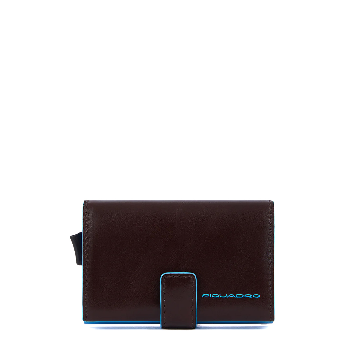 Piquadro Porta carte di credito con Sliding System RFID Blue Square - 1 Piquadro Porta carte di credito con Sliding System RFID Blue Square - 1