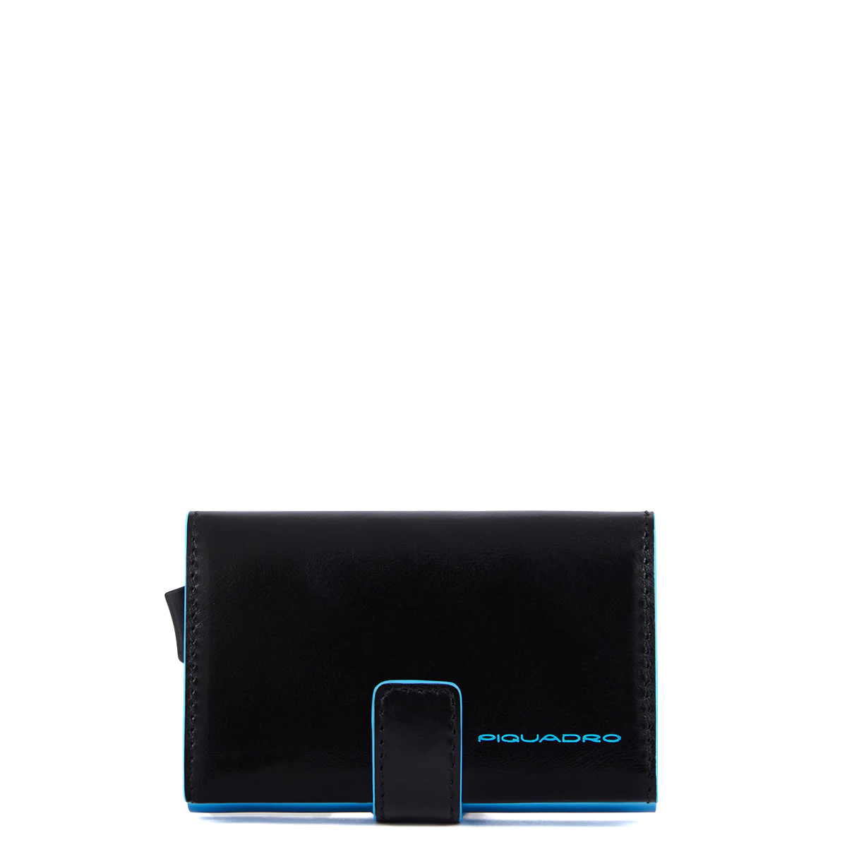 Piquadro Porta carte di credito con Sliding System RFID Blue Square - 1 Piquadro Porta carte di credito con Sliding System RFID Blue Square - 1