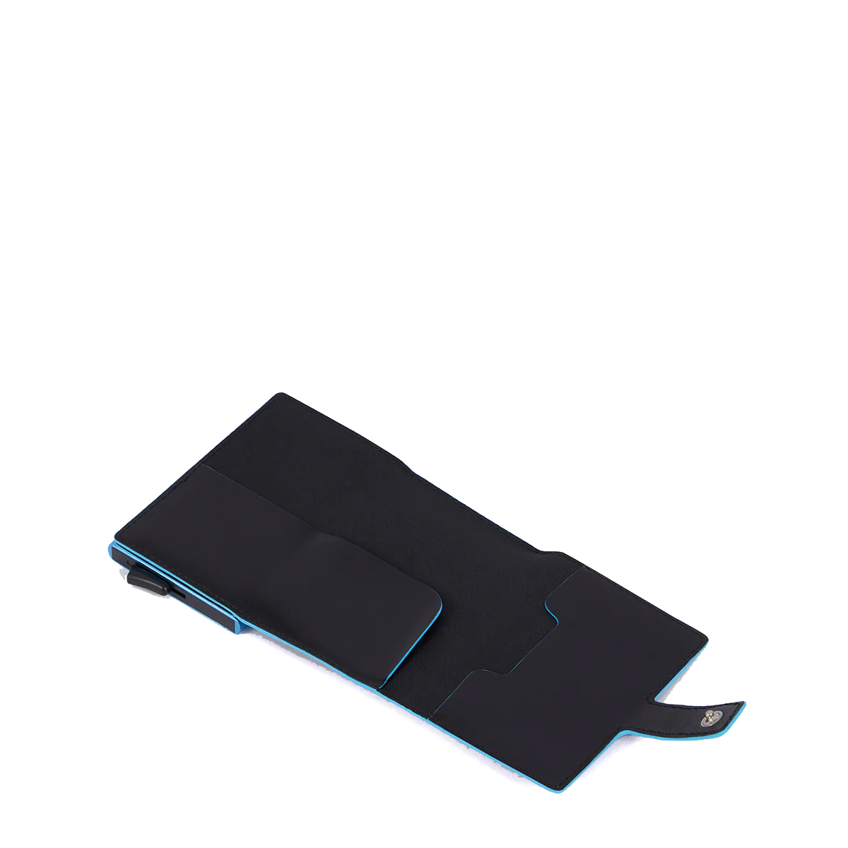 Piquadro Porta carte di credito con Sliding System RFID Blue Square - 2 Piquadro Porta carte di credito con Sliding System RFID Blue Square - 2