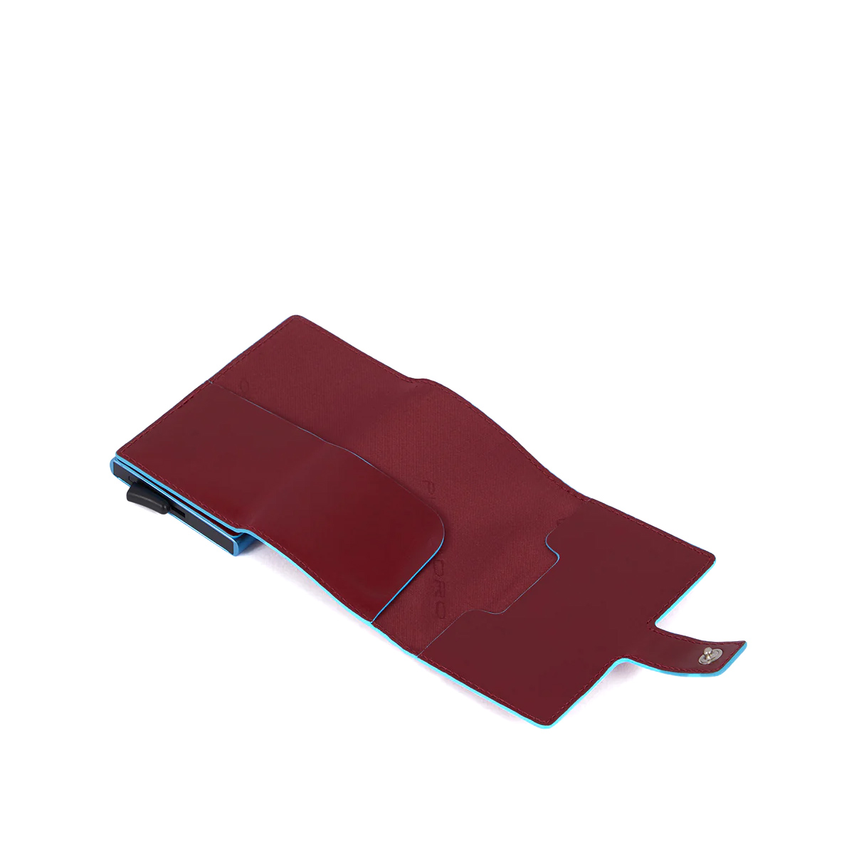 Piquadro Porta carte di credito con Sliding System RFID Blue Square - 3 Piquadro Porta carte di credito con Sliding System RFID Blue Square - 3