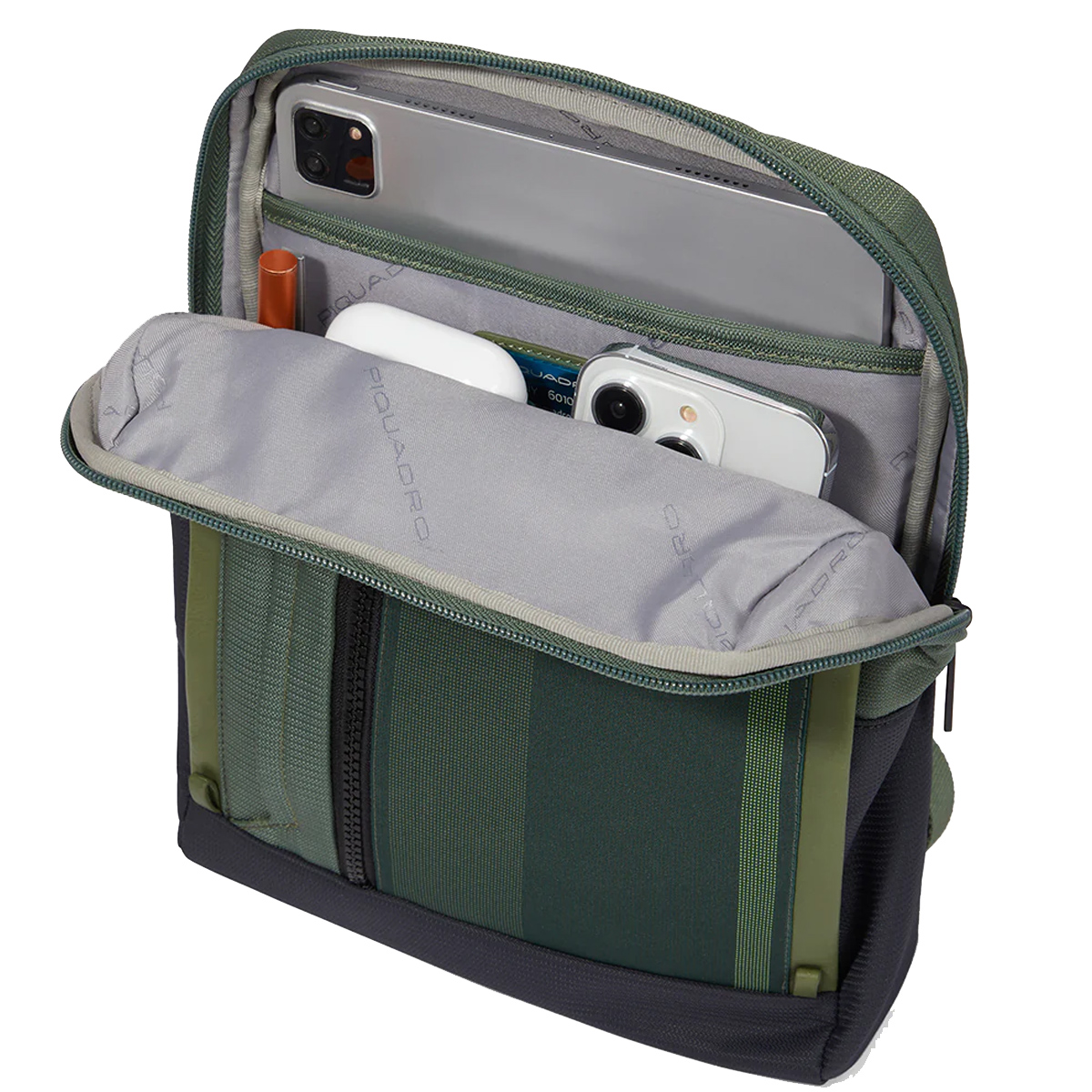 Piquadro Borsello Porta Tablet Verde - 6 Piquadro Borsello Porta Tablet Verde - 6