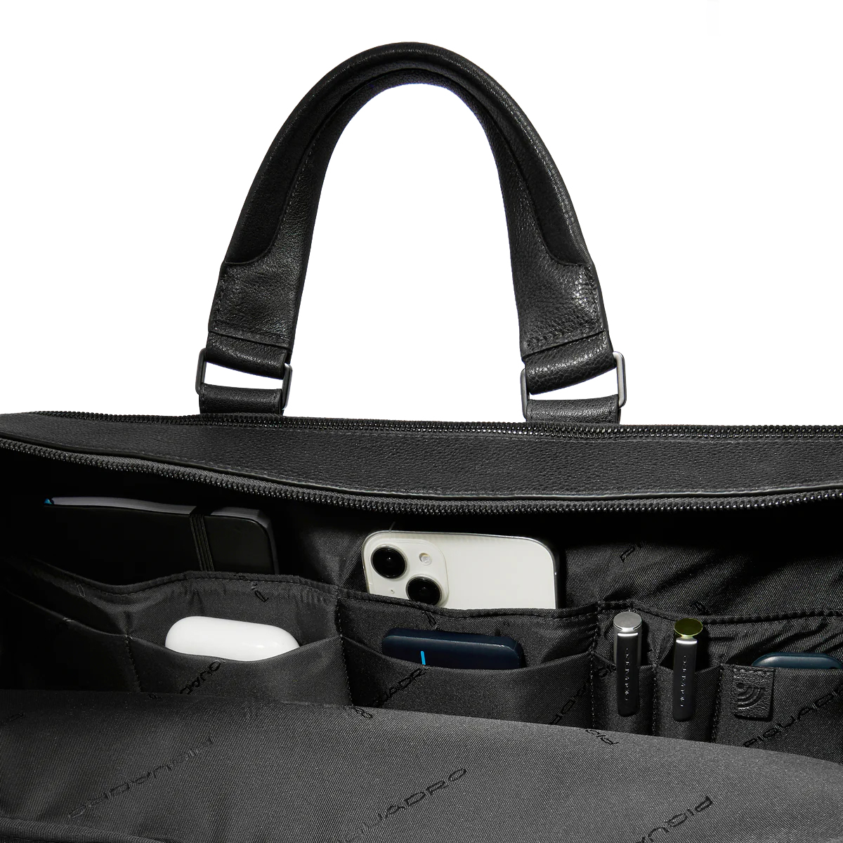 Piquadro Cartella Hedley Porta PC 15.6" Nero - 10 Piquadro Cartella Hedley Porta PC 15.6" Nero - 10