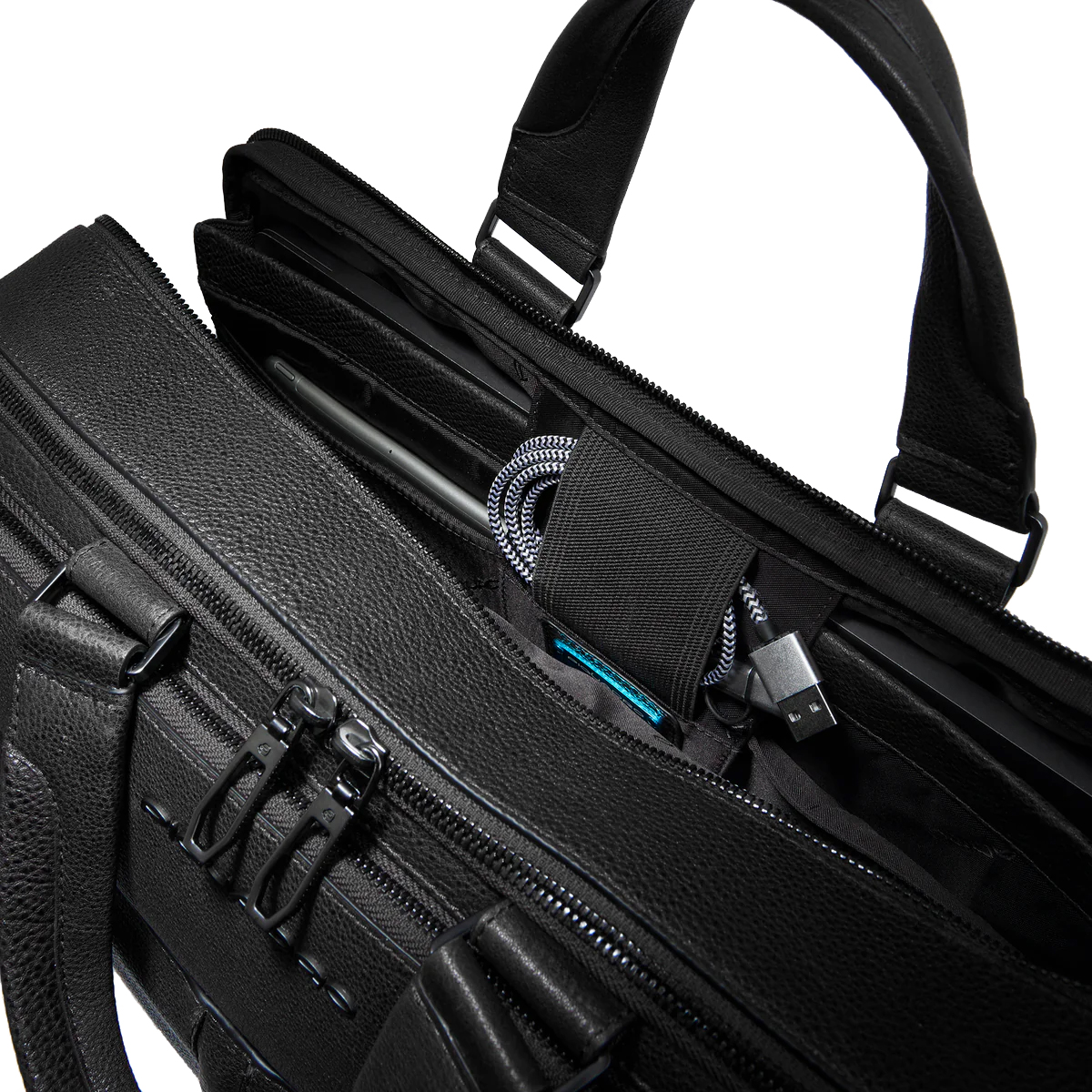 Piquadro Cartella Hedley Porta PC 15.6" Nero - 9 Piquadro Cartella Hedley Porta PC 15.6" Nero - 9