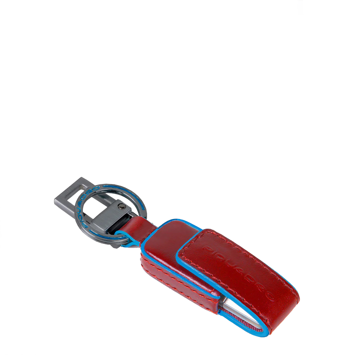 Piquadro Portachiavi con Chiavetta USB Rosso - 1