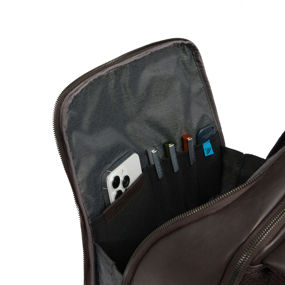 Piquadro Zaino Porta PC Black Square 15.6" Nero - 5 Piquadro Zaino Porta PC Black Square 15.6" Nero - 5