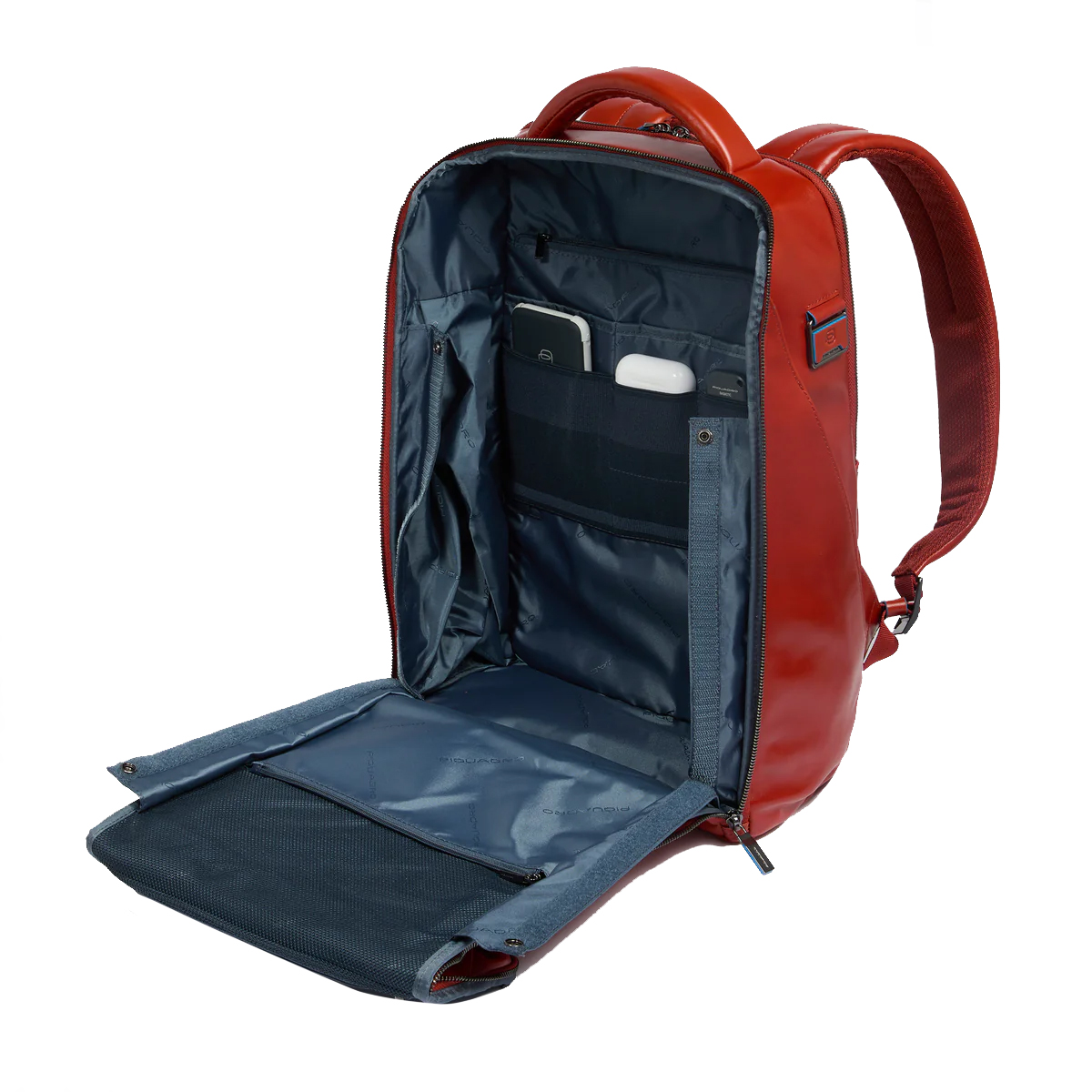 Piquadro Zaino Porta PC Blue Square 14" Blu2 - 4 Piquadro Zaino Porta PC Blue Square 14" Blu2 - 4
