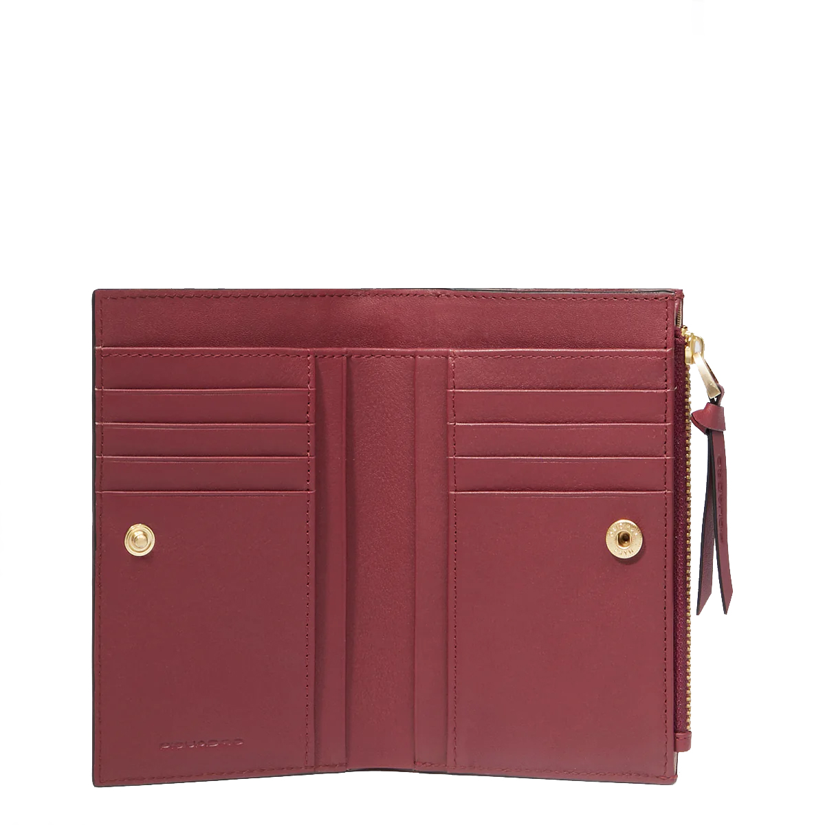 Piquadro Portafoglio piccolo Bifold Circle Bordeaux - 2 Piquadro Portafoglio piccolo Bifold Circle Bordeaux - 2