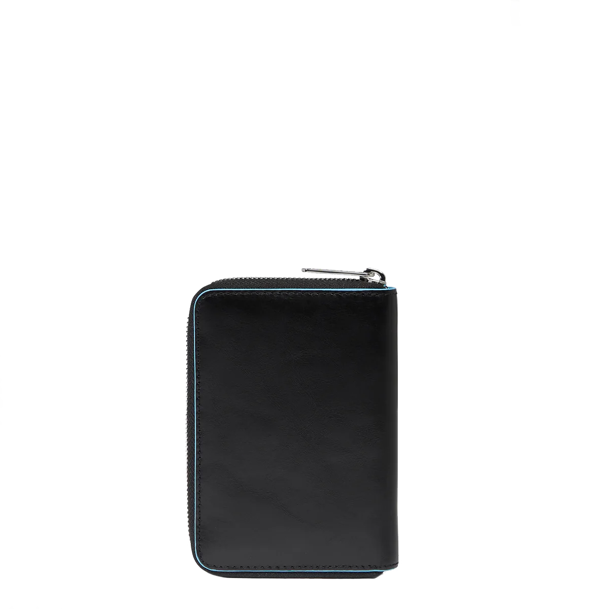 Piquadro Portafoglio Piccolo Blue Square Zip Around Nero - 3 Piquadro Portafoglio Piccolo Blue Square Zip Around Nero - 3