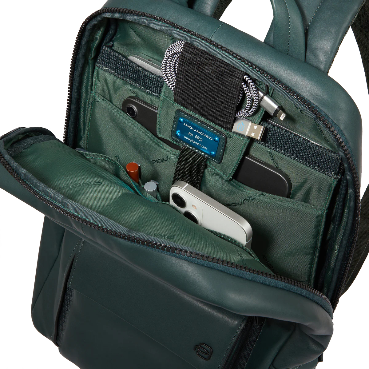 Piquadro Zaino Liko Porta PC 14" Nero - 3
