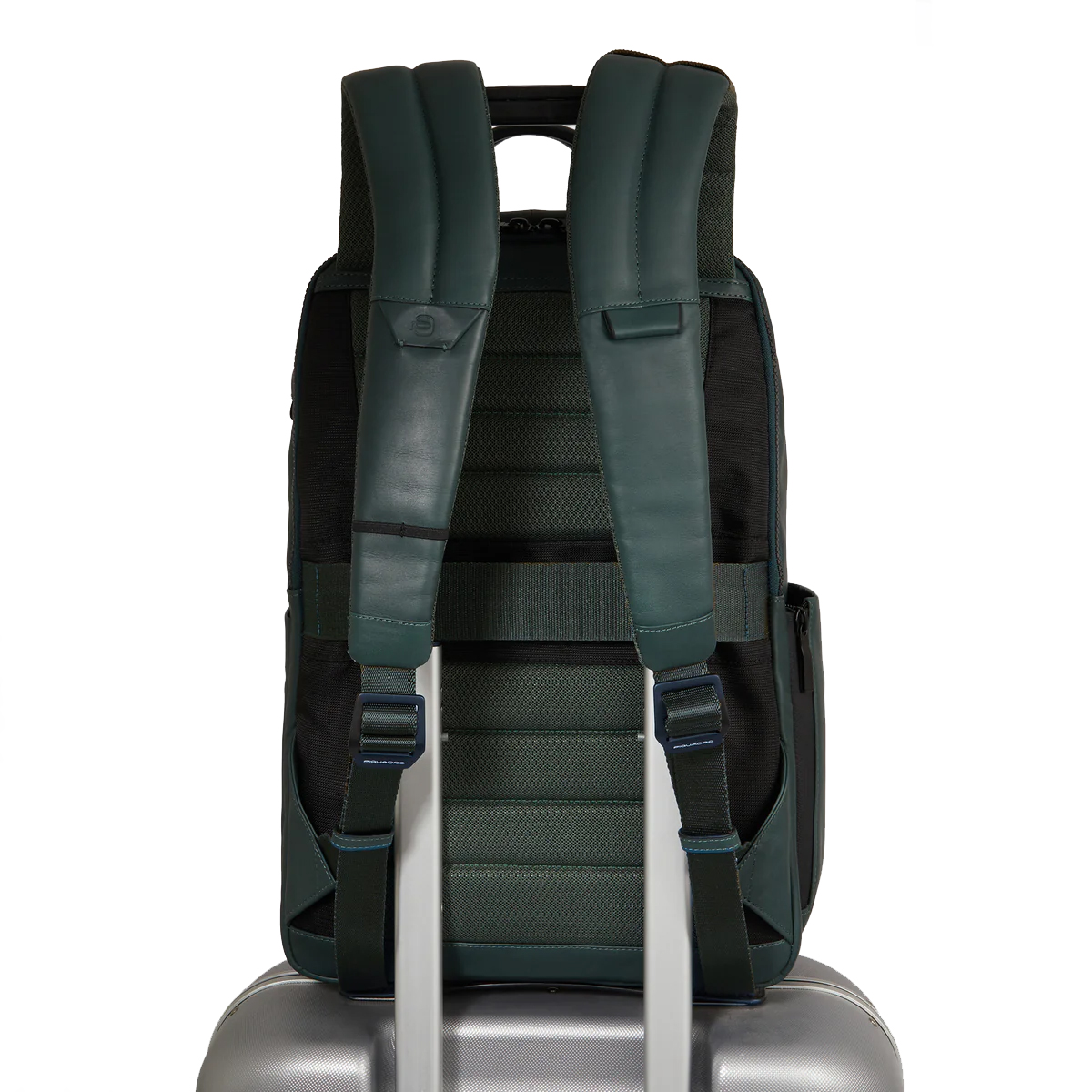 Piquadro Zaino Liko Porta PC 14" Verde - 4 Piquadro Zaino Liko Porta PC 14" Verde - 4