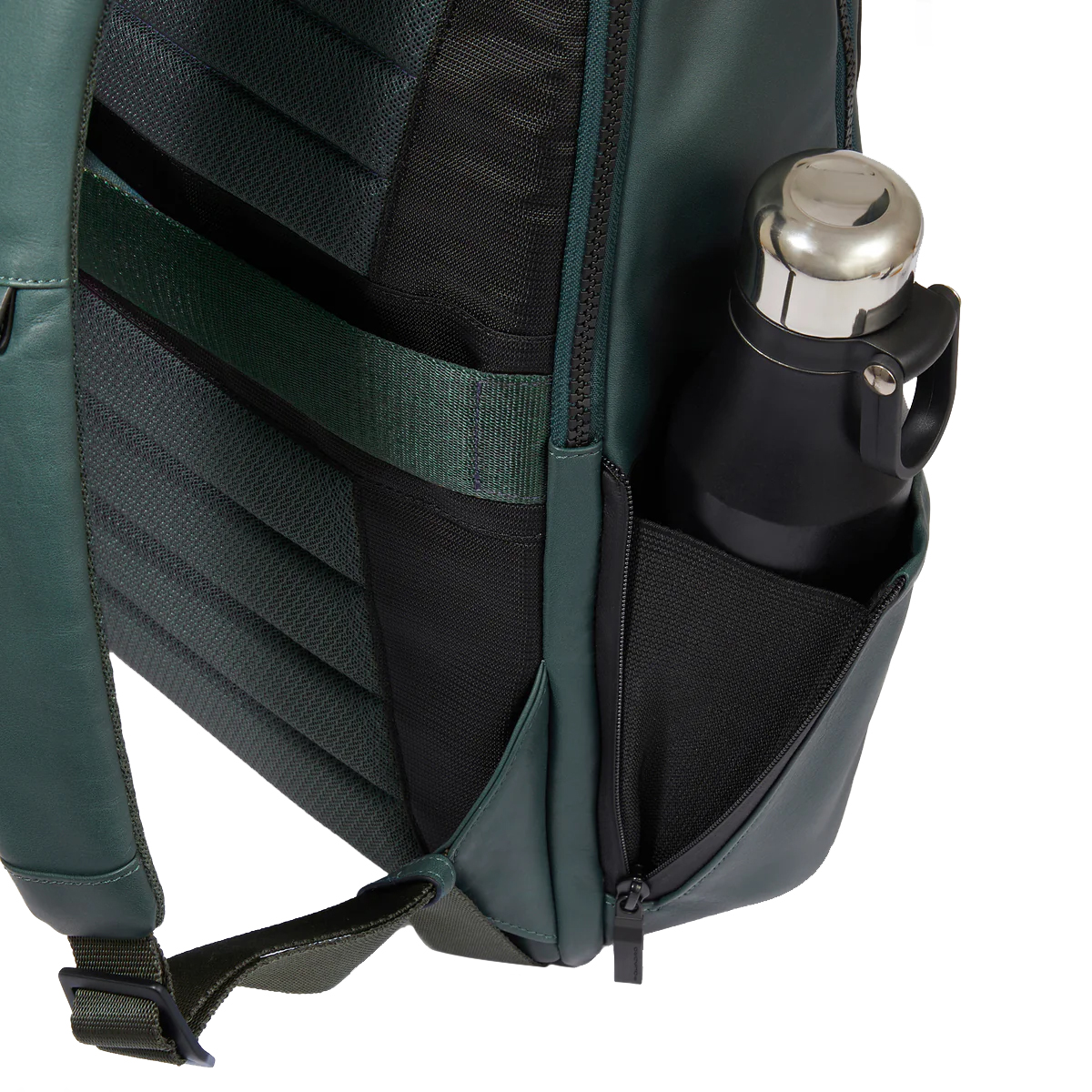 Piquadro Zaino Liko Porta PC 14" Verde - 6 Piquadro Zaino Liko Porta PC 14" Verde - 6