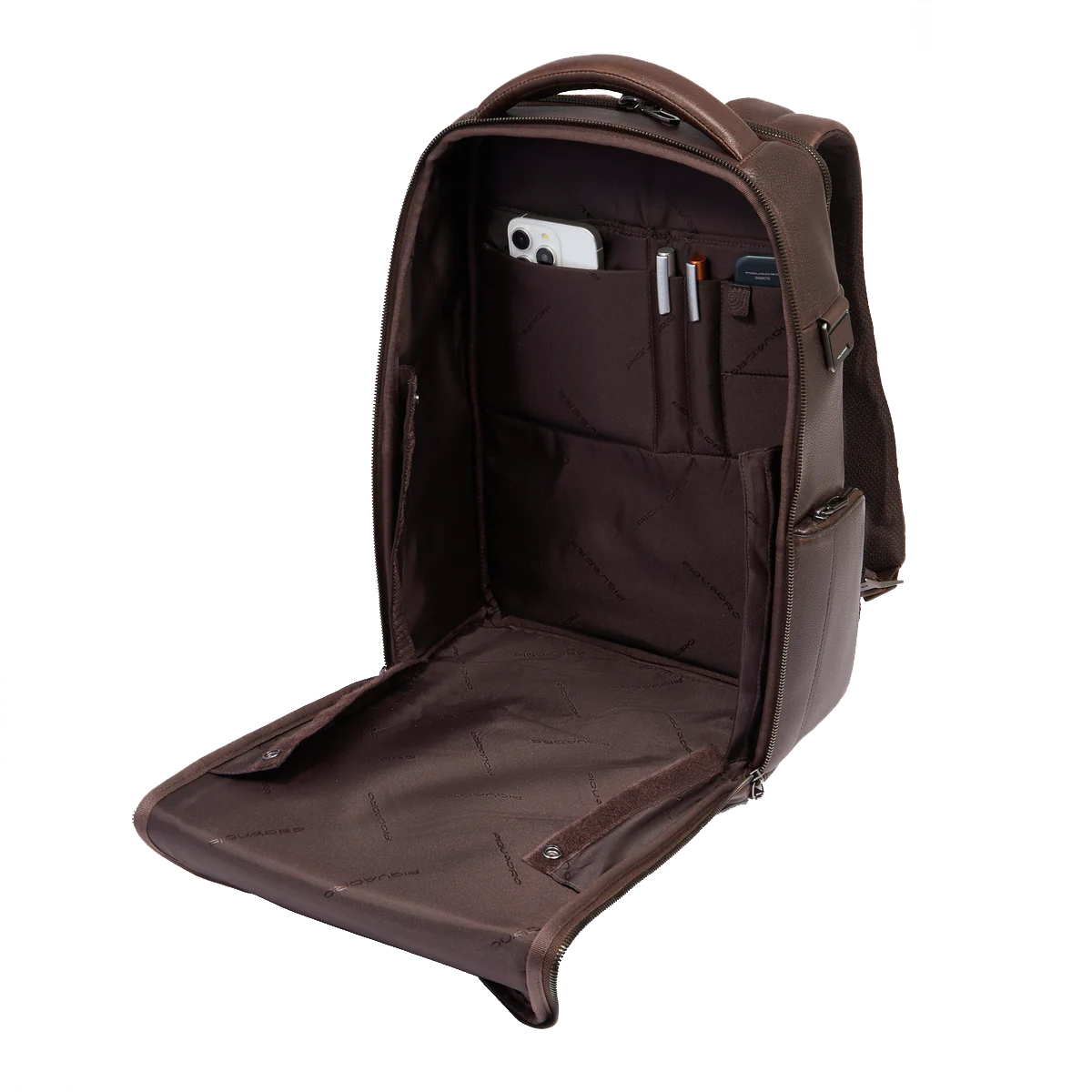 Piquadro Zaino Hedley Porta PC 14" Testa Di Moro - 4 Piquadro Zaino Hedley Porta PC 14" Testa Di Moro - 4