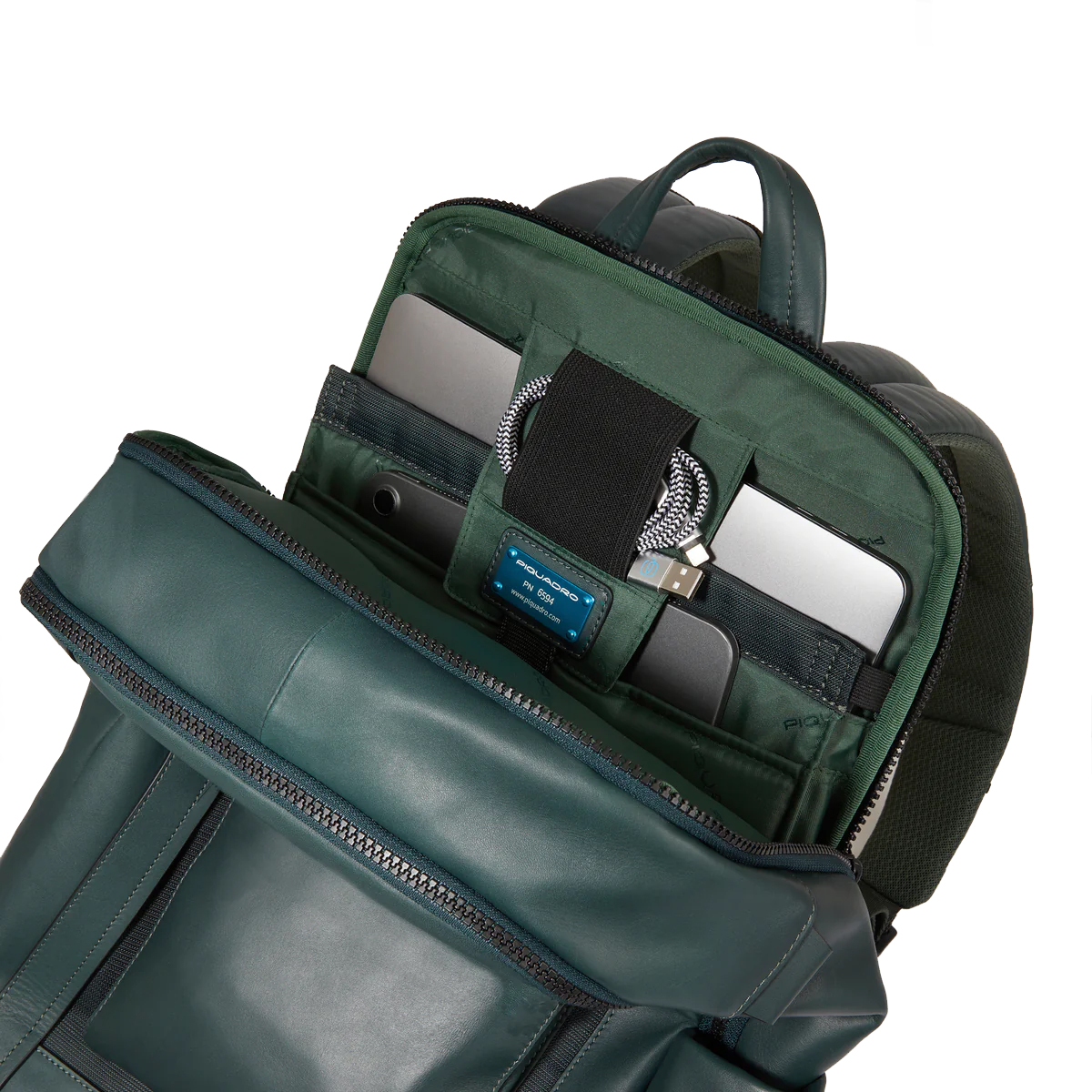 Piquadro Zaino Liko Porta PC 15.6" Nero - 4 Piquadro Zaino Liko Porta PC 15.6" Nero - 4