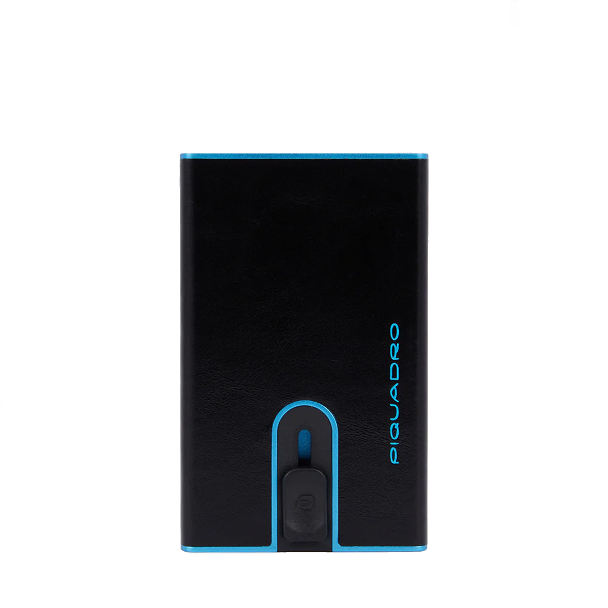 Piquadro Porta Carte Sliding System Blue Square - 2