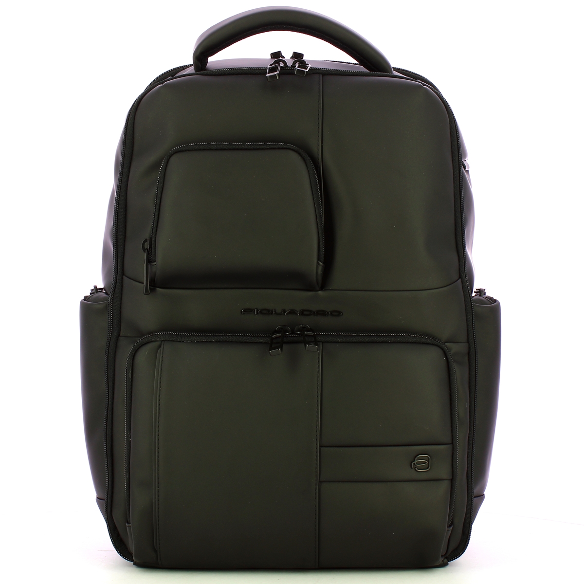 Piquadro Zaino Gommato Porta PC 15.6" Nero - 1 Piquadro Zaino Gommato Porta PC 15.6" Nero - 1