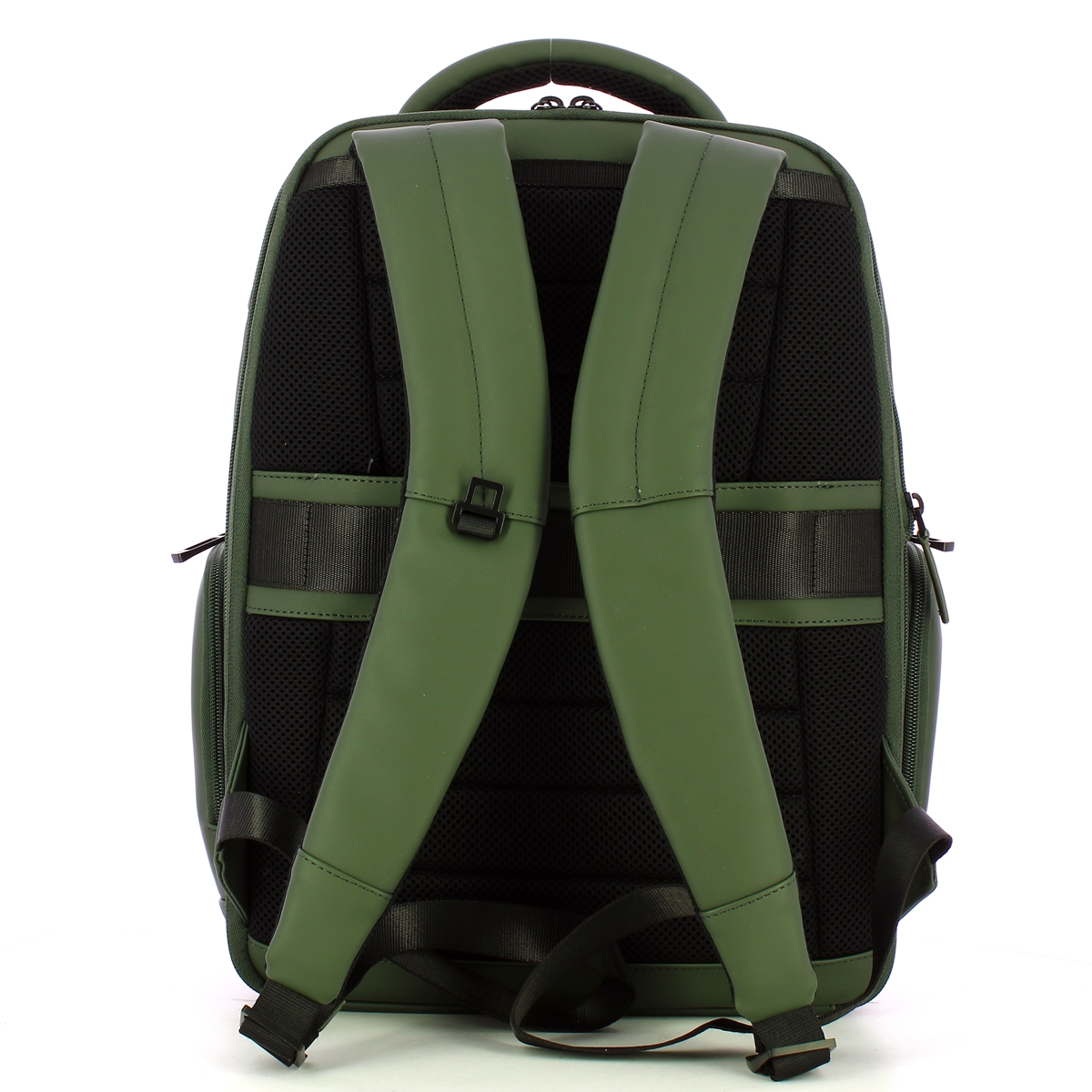 Piquadro Zaino Gommato Porta PC 15.6" Verde - 3 Piquadro Zaino Gommato Porta PC 15.6" Verde - 3