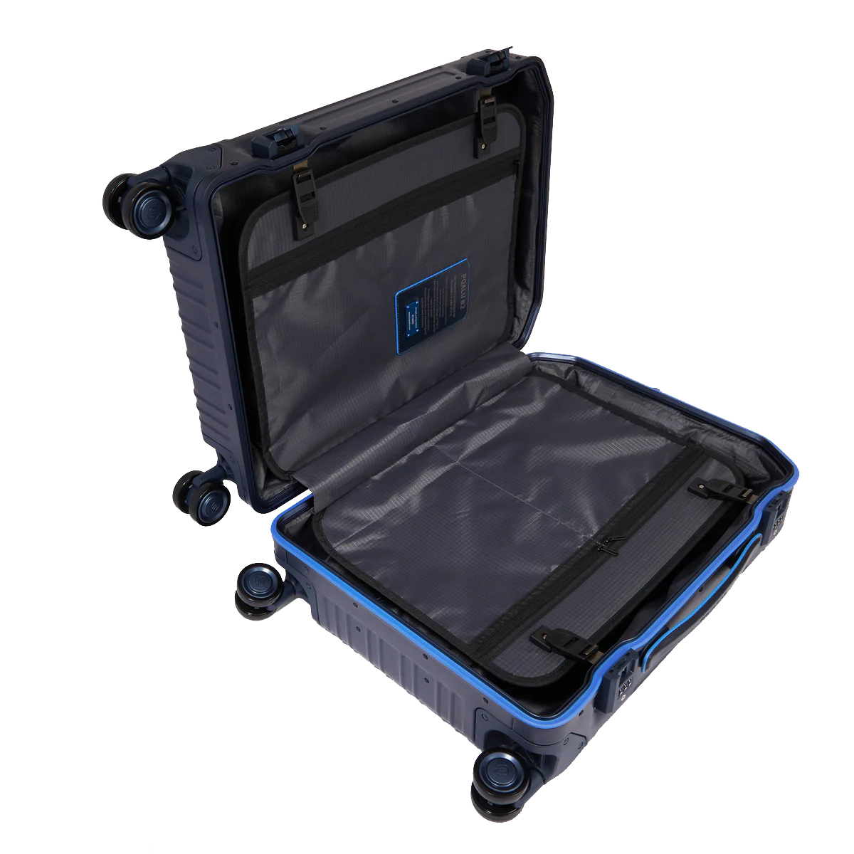 Piquadro Bagaglio a mano Trolley Cabina Blue Square 55 cm Blu2 - 4 Piquadro Bagaglio a mano Trolley Cabina Blue Square 55 cm Blu2 - 4
