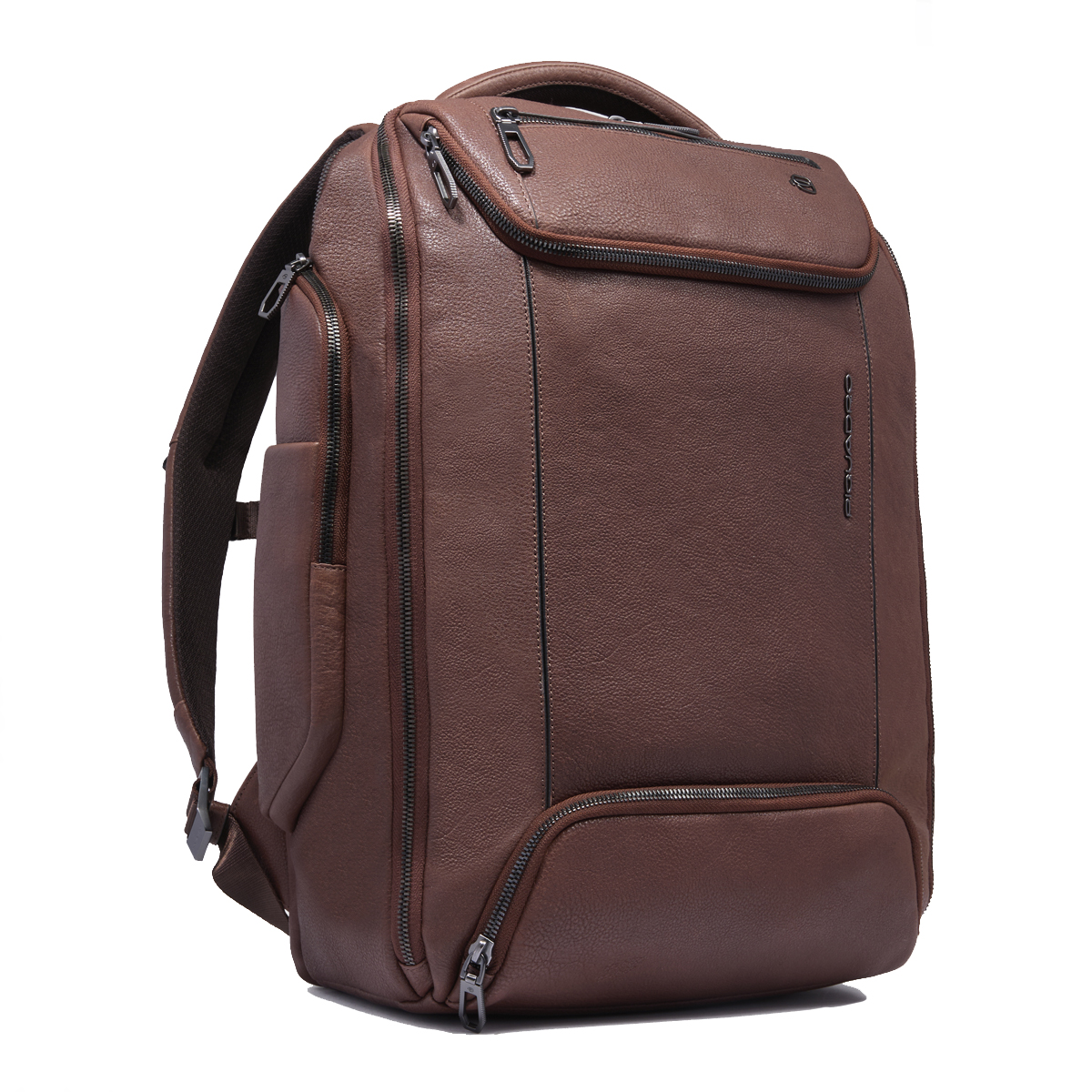 Piquadro Zaino Cronus Porta PC 15.6" Marrone - 2 Piquadro Zaino Cronus Porta PC 15.6" Marrone - 2