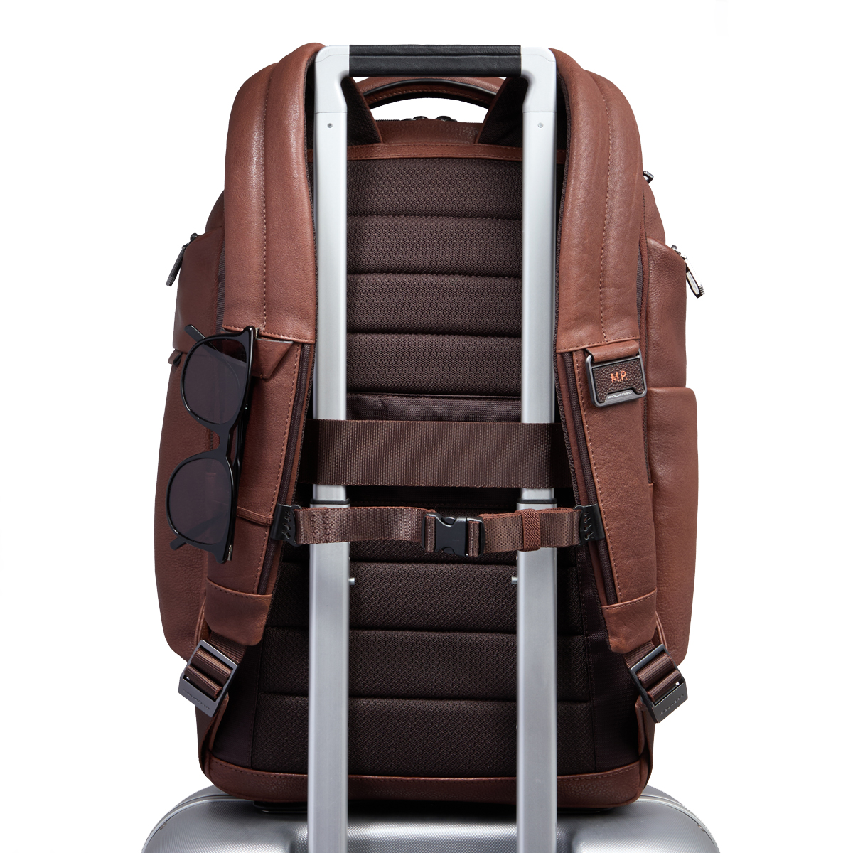 Piquadro Zaino Cronus Porta PC 15.6" Marrone - 3 Piquadro Zaino Cronus Porta PC 15.6" Marrone - 3