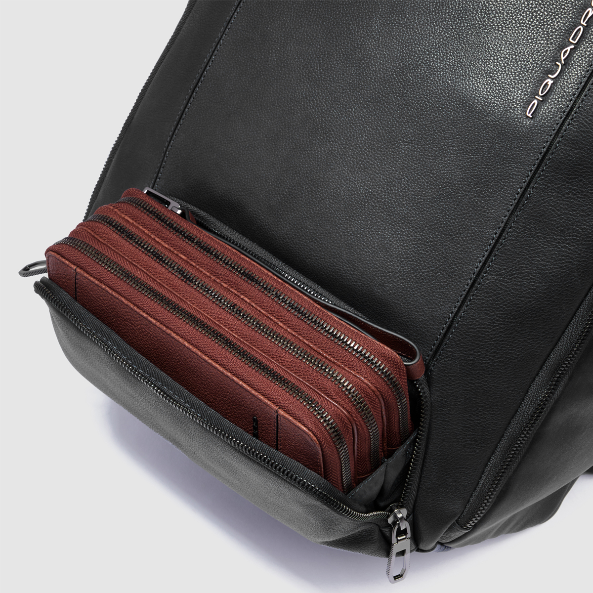 Piquadro Zaino Cronus Porta PC 15.6" Nero - 6 Piquadro Zaino Cronus Porta PC 15.6" Nero - 6