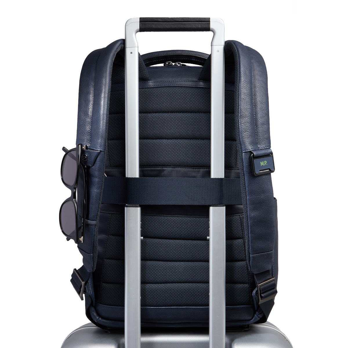 Piquadro Zaino Cronus Porta PC 14" Blu - 3 Piquadro Zaino Cronus Porta PC 14" Blu - 3