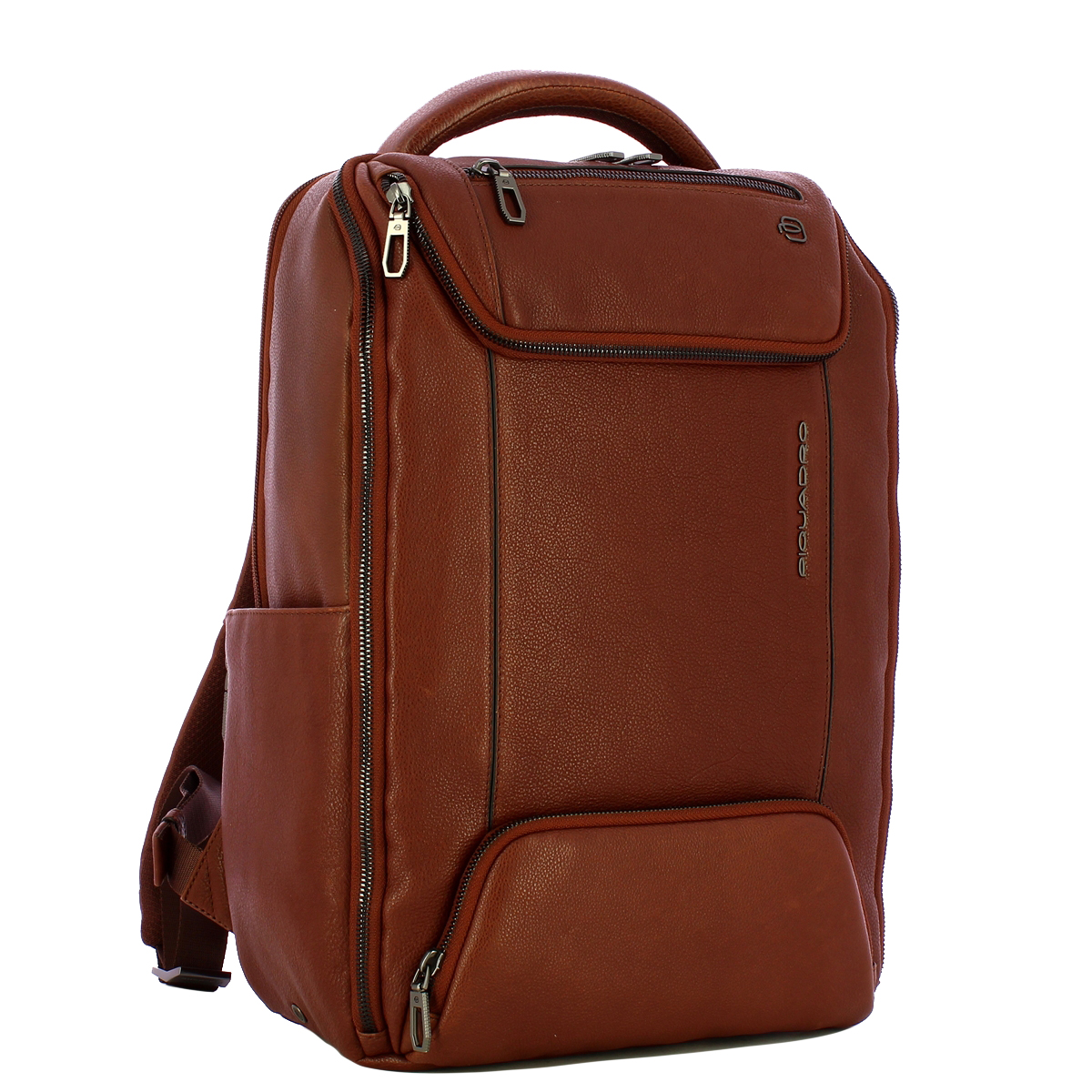 Piquadro Zaino Cronus Porta PC 14" Marrone - 2 Piquadro Zaino Cronus Porta PC 14" Marrone - 2