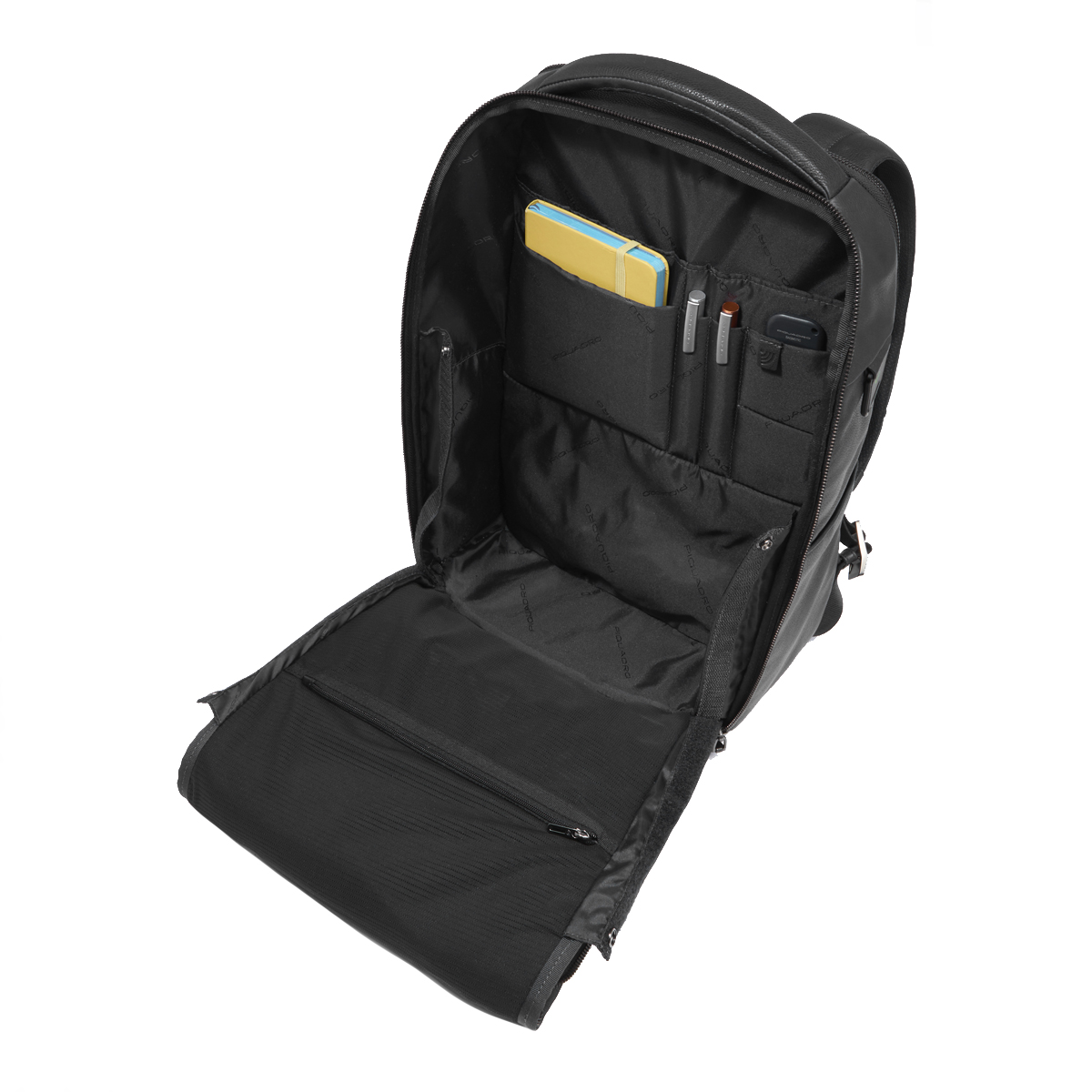 Piquadro Zaino Cronus Porta PC 14" Nero - 4 Piquadro Zaino Cronus Porta PC 14" Nero - 4