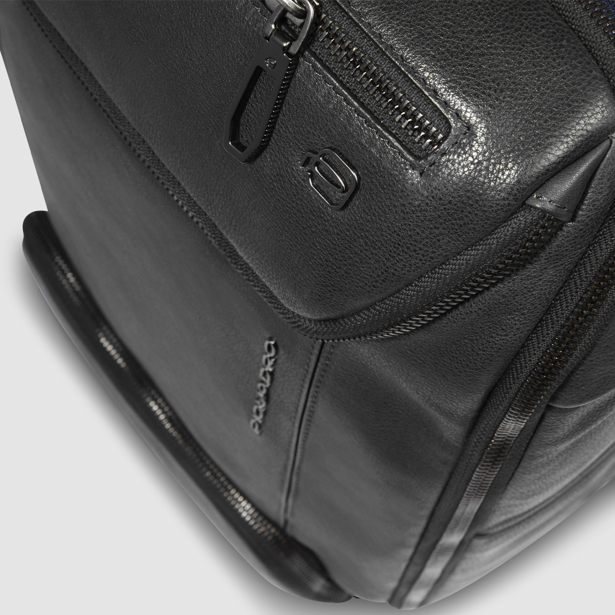 Piquadro Zaino Cronus Porta PC 14" Nero - 6 Piquadro Zaino Cronus Porta PC 14" Nero - 6