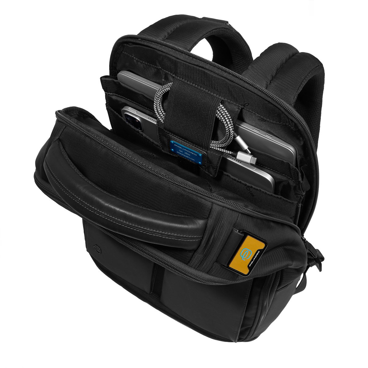 Piquadro Zaino Orion Porta PC 15.6" Nero - 6 Piquadro Zaino Orion Porta PC 15.6" Nero - 6