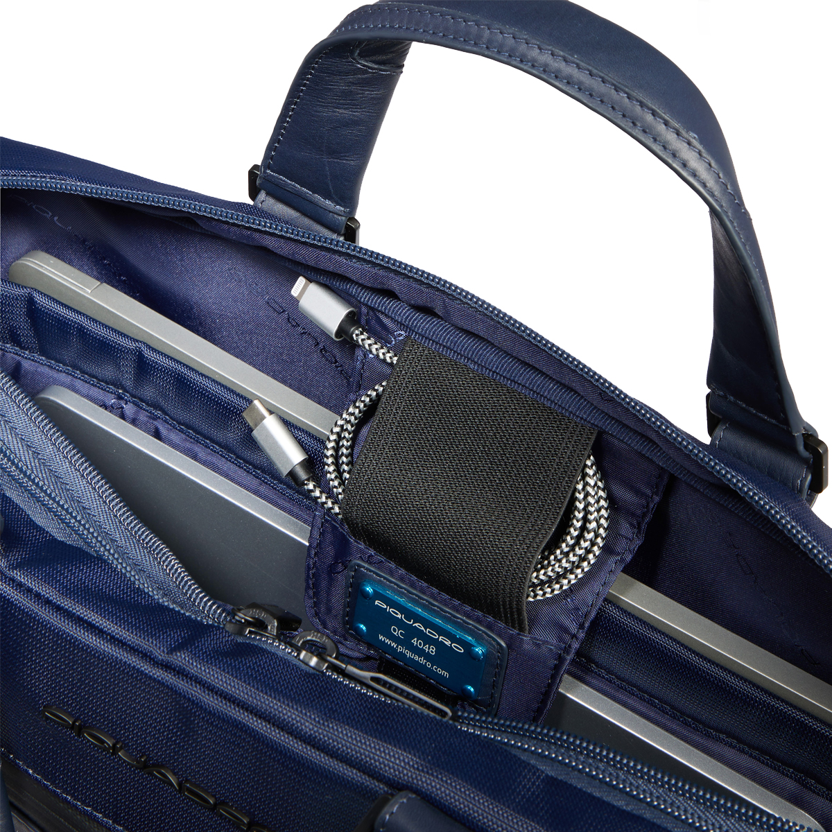 Piquadro Cartella Orion Porta PC 15.6" Blu - 6