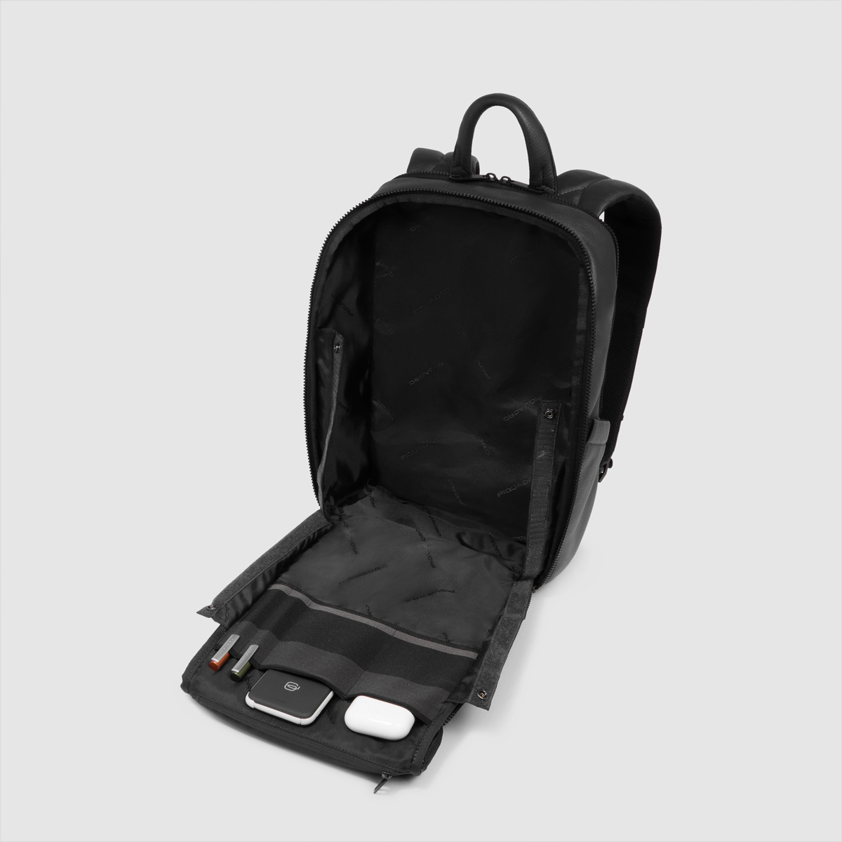 Piquadro Zaino Than Porta PC 14" Nero - 5 Piquadro Zaino Than Porta PC 14" Nero - 5