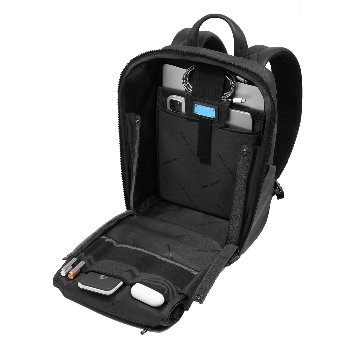 Piquadro Zaino Than Porta PC 13.3" Nero - 4 Piquadro Zaino Than Porta PC 13.3" Nero - 4