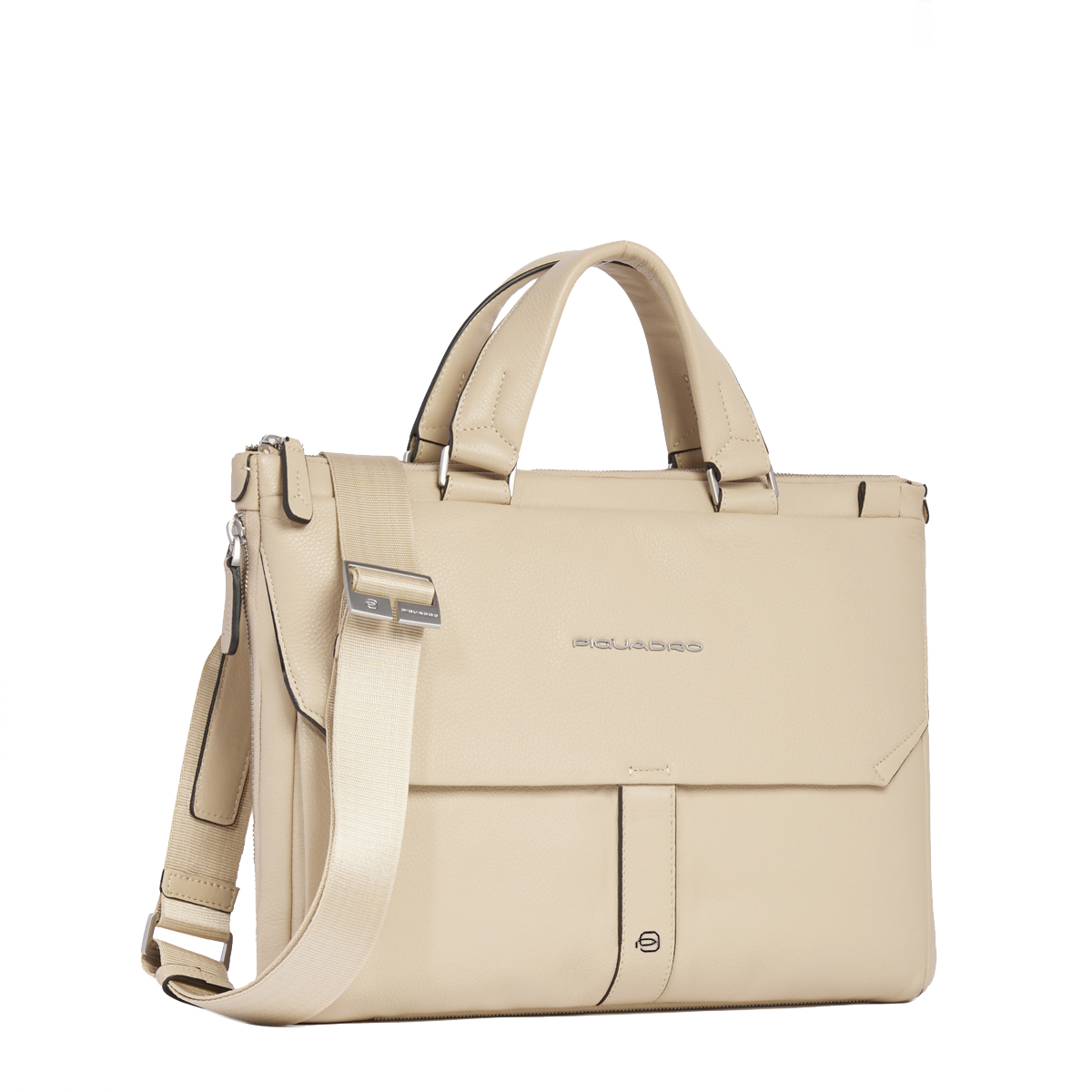 Piquadro Cartella Than Porta PC 14" Beige - 2 Piquadro Cartella Than Porta PC 14" Beige - 2